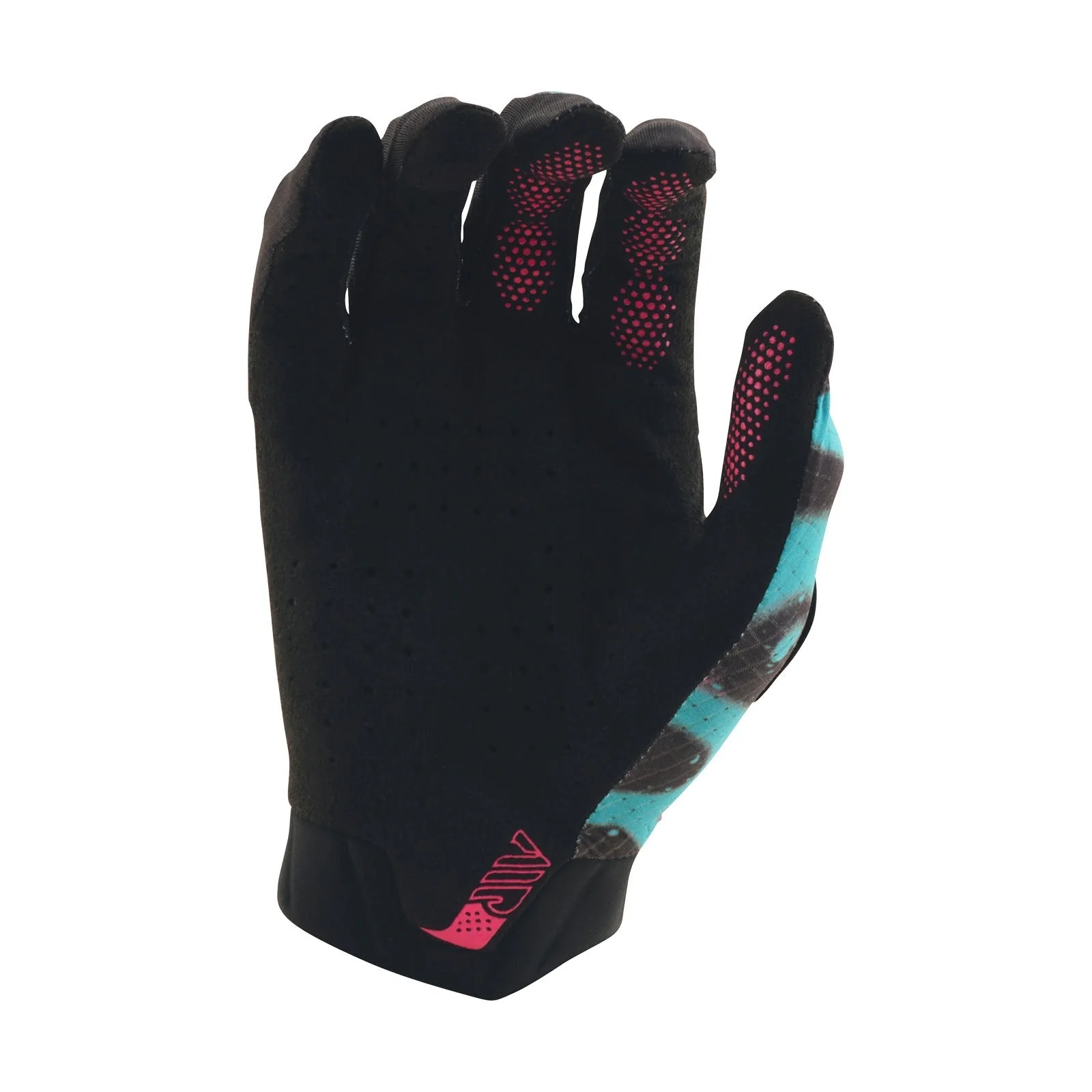 Gants TROY LEE DESIGNS AIR MEMBRANE Noir/Bleu/Jaune - Image 2