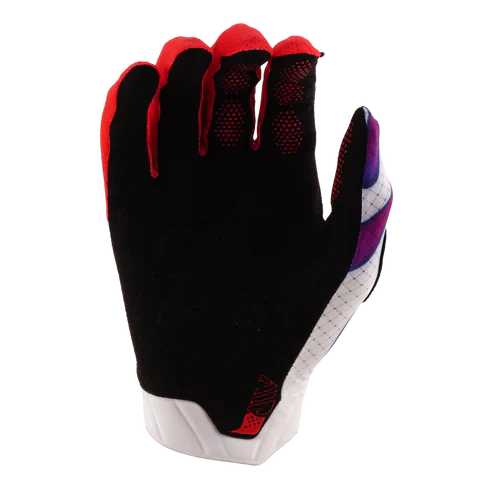 Gants TROY LEE DESIGNS AIR OVERSPRAY Junior Blanc/Violet - Image 2