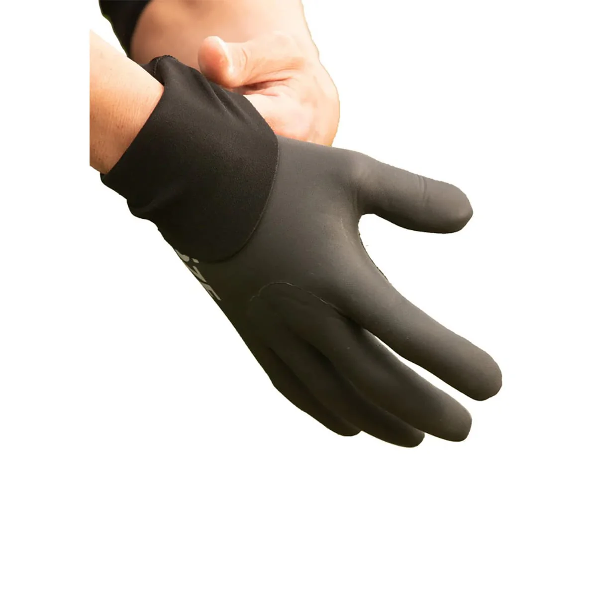 Gants VELOTOZE NÉOPRÈNE Noir/Blanc - Image 2