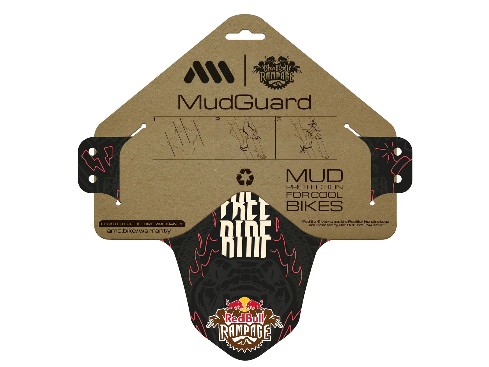 Garde-Boue ALL MOUNTAIN STYLE Red Bull Rampage Freeride - Image 2