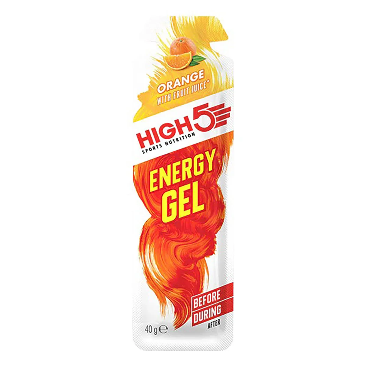 Gel Énergétique HIGH5 ENERGY GEL (40g) Orange - Image 5
