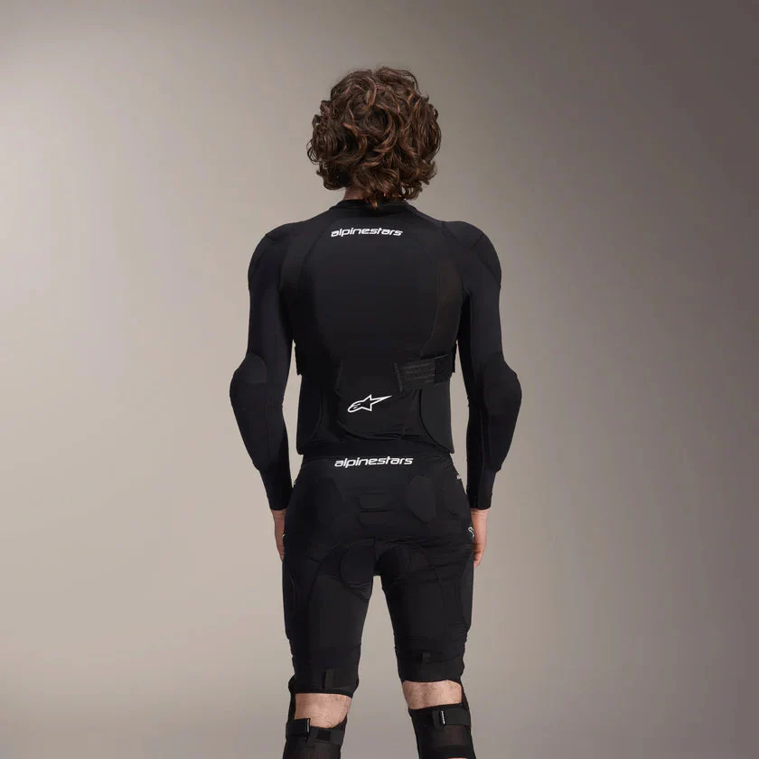 Gilet de Protection ALPINESTARS A-IMPACT PLASMA Manches Longues Noir/Blanc - Image 6