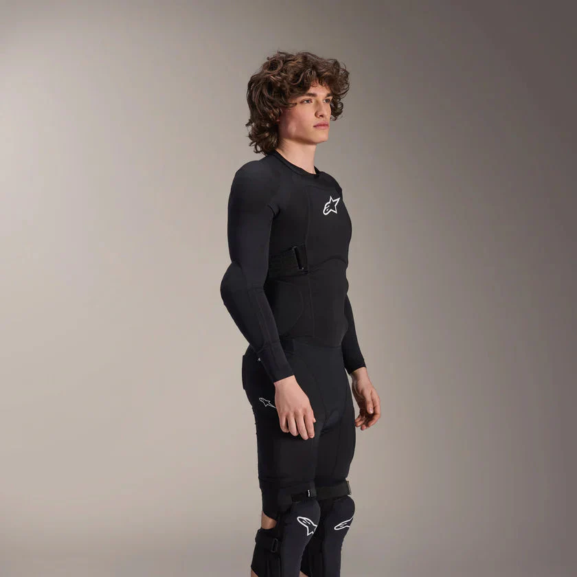 Gilet de Protection ALPINESTARS A-IMPACT PLASMA Manches Longues Noir/Blanc - Image 7