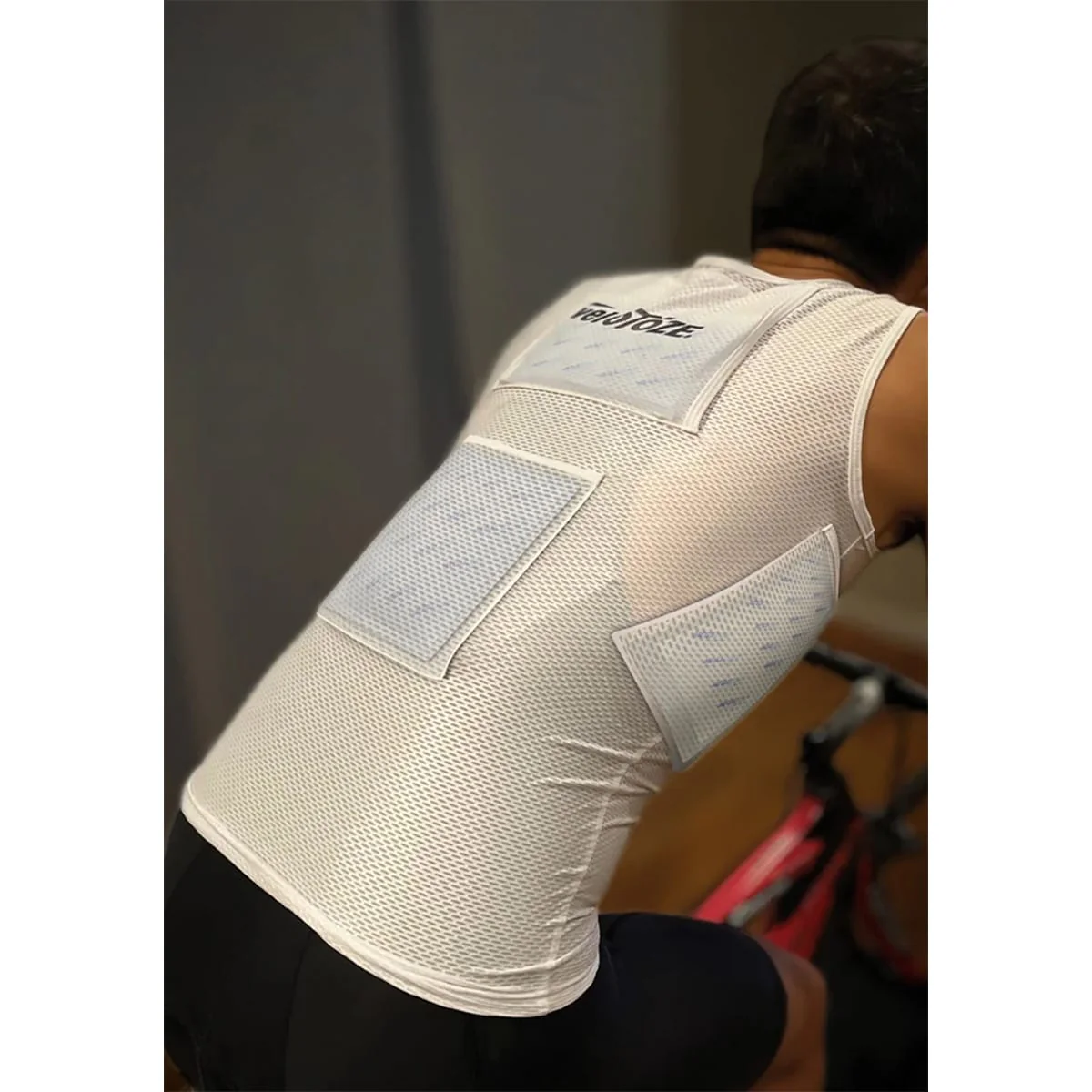 Gilet refroidissement VELOTOZE Blanc - Image 8