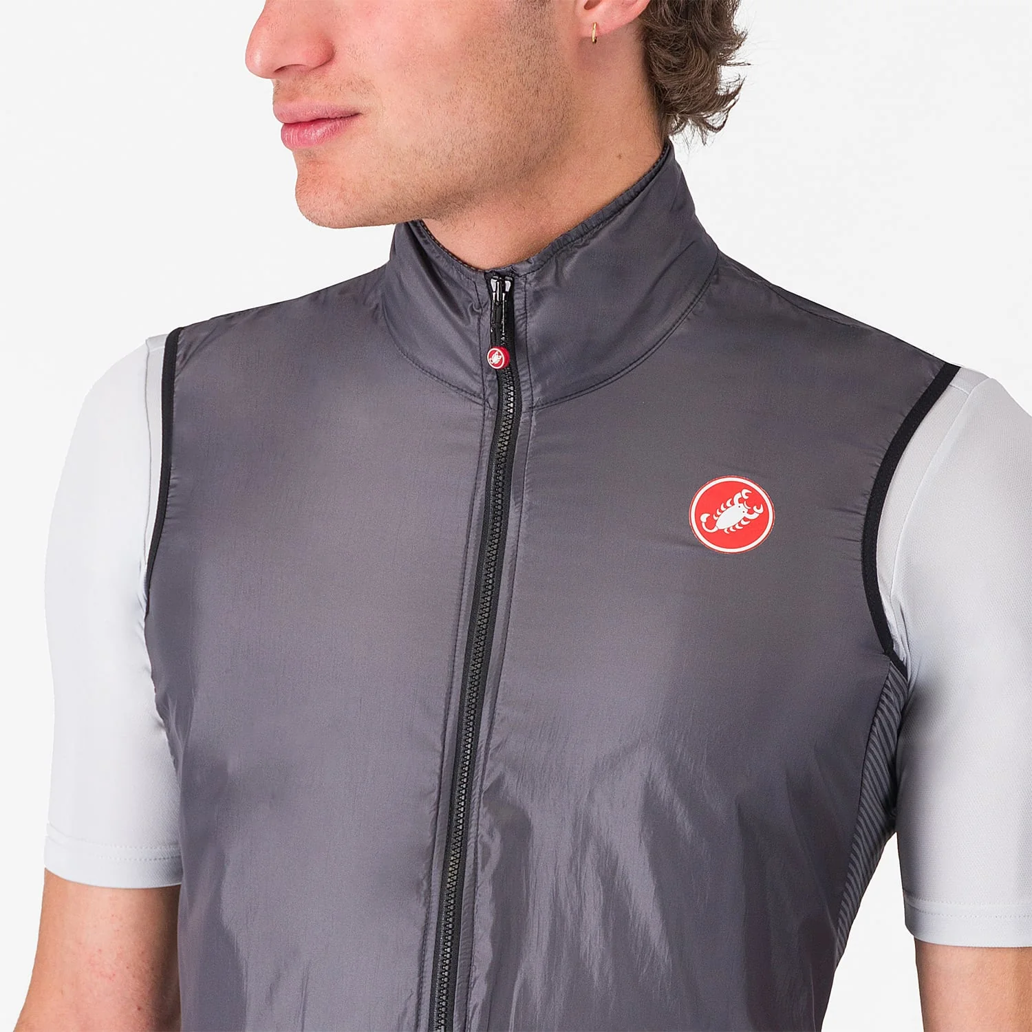 Veste Sans Manches CASTELLI ARIA Gris Foncé - Image 4