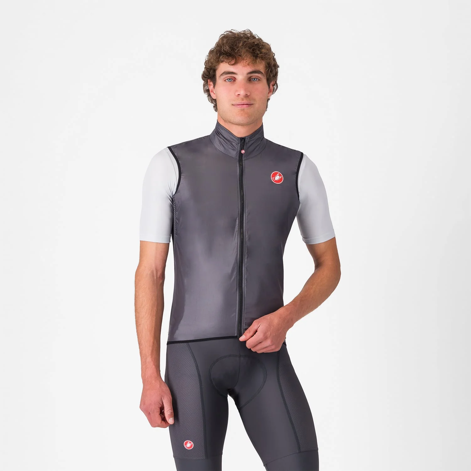 Veste Sans Manches CASTELLI ARIA Gris Foncé - Image 7