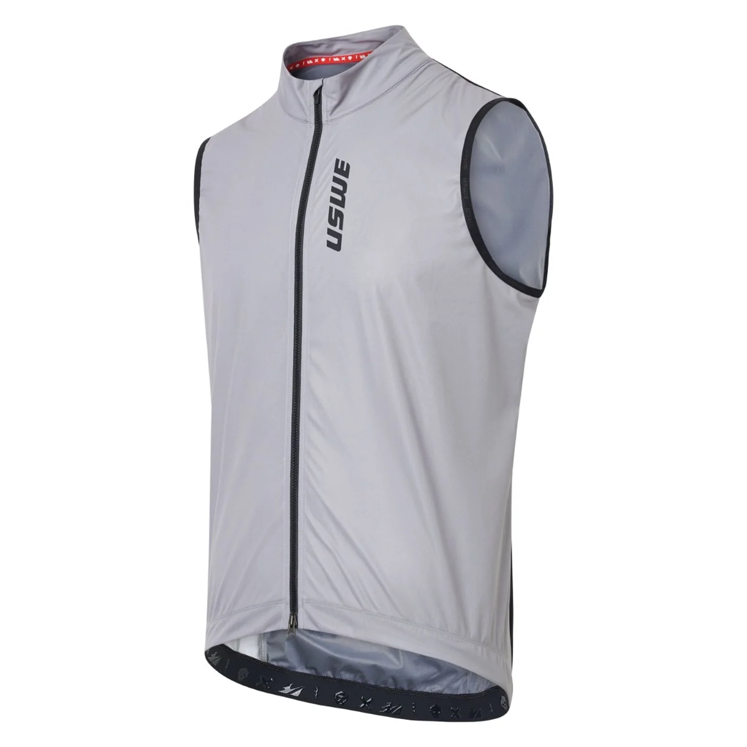 Veste Sans Manches USWE WIND GRAVEL Gris - Image 2