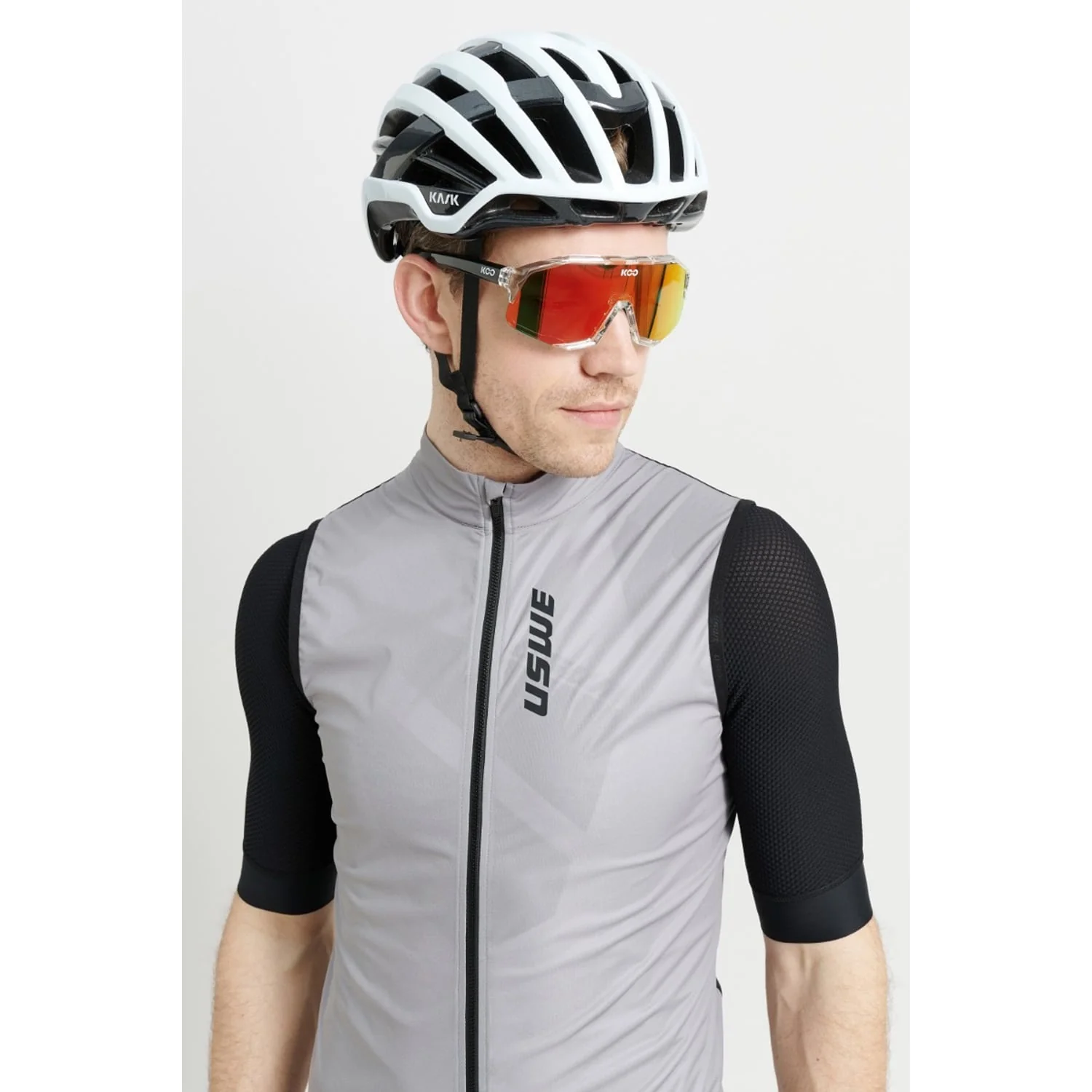 Veste Sans Manches USWE WIND GRAVEL Gris - Image 6