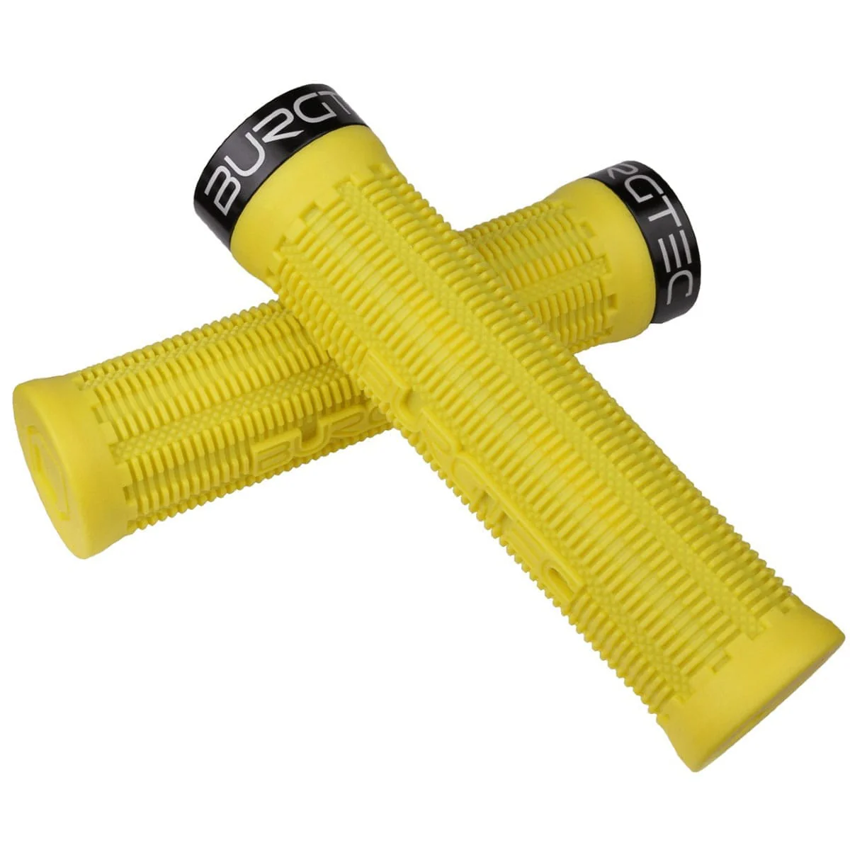 Grips BURGTEC THE BARTENDER PRO GREG MINNAAR SIGNATURE Lock-On Jaune