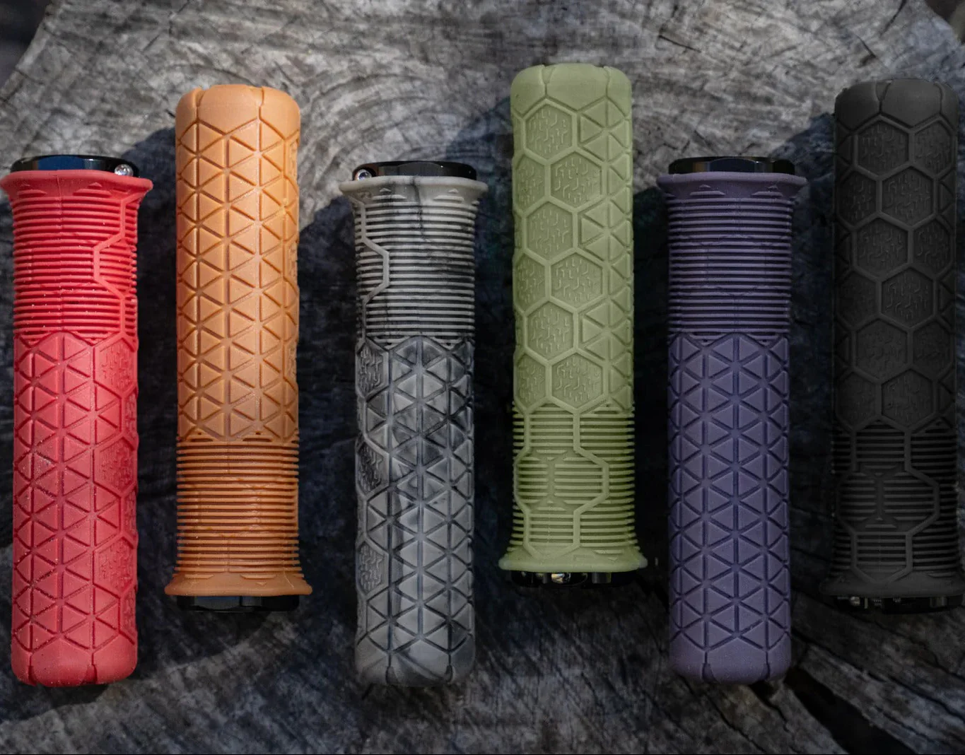 Grips ENVE FRACTAL Lock-On Trail Gris - Image 2