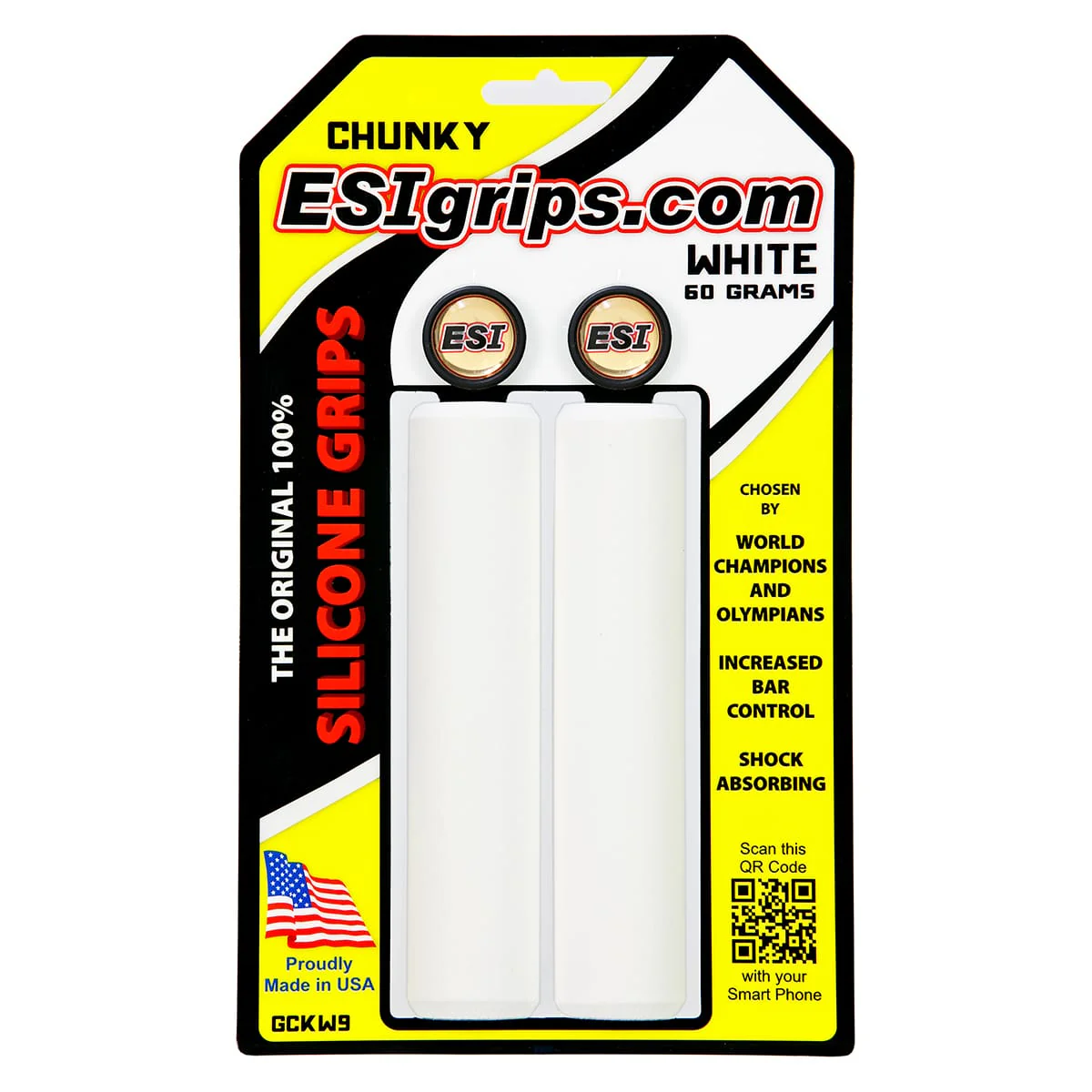 Grips ESI CHUNKY 130 mm Blanc