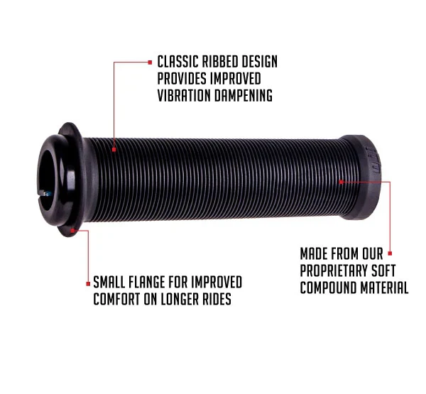 Grips ODI LONGNECK V2.1 Lock-on 135 mm Noir - Image 2