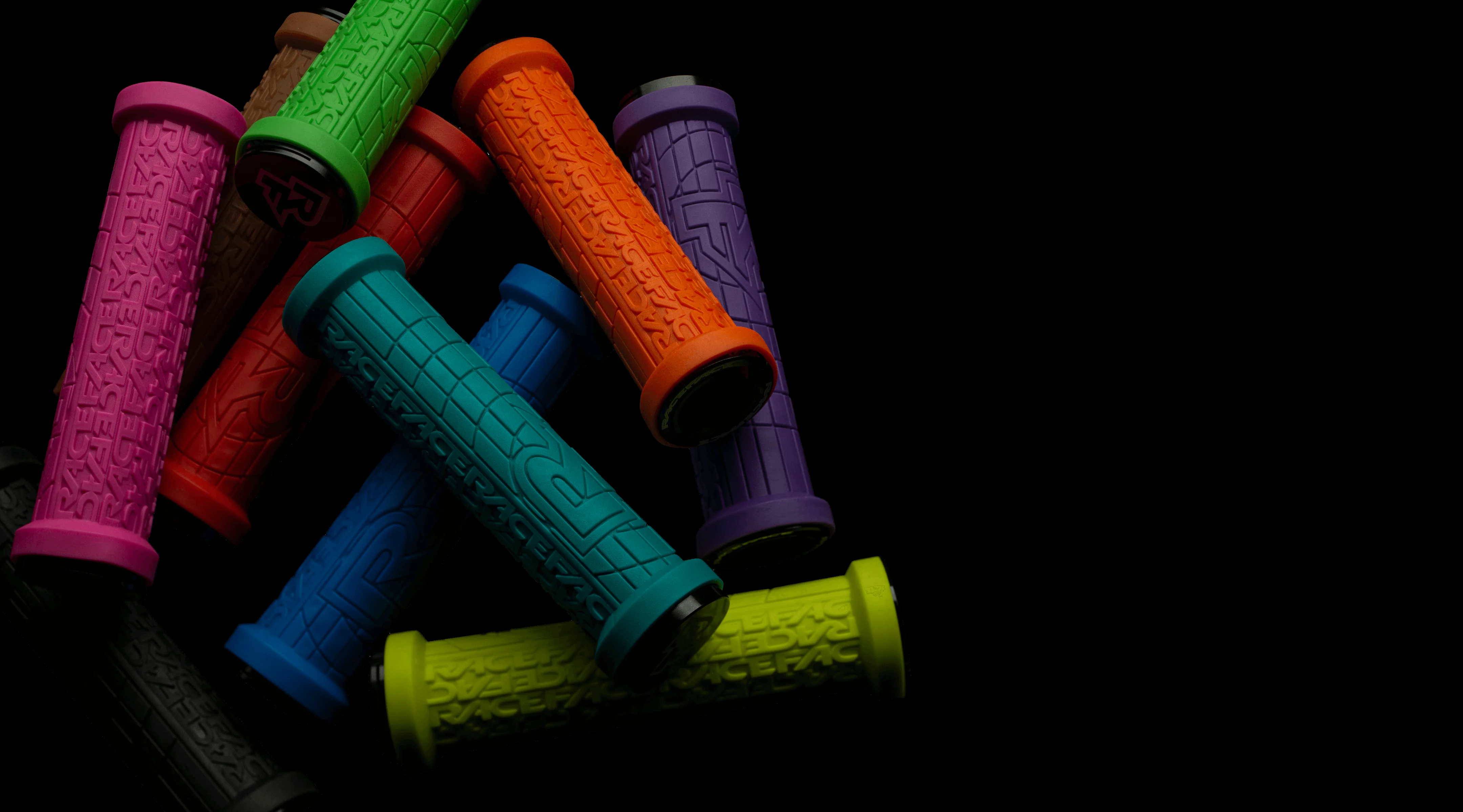 Grips RACE FACE GRIPPLER One Lock Bleu - Image 2