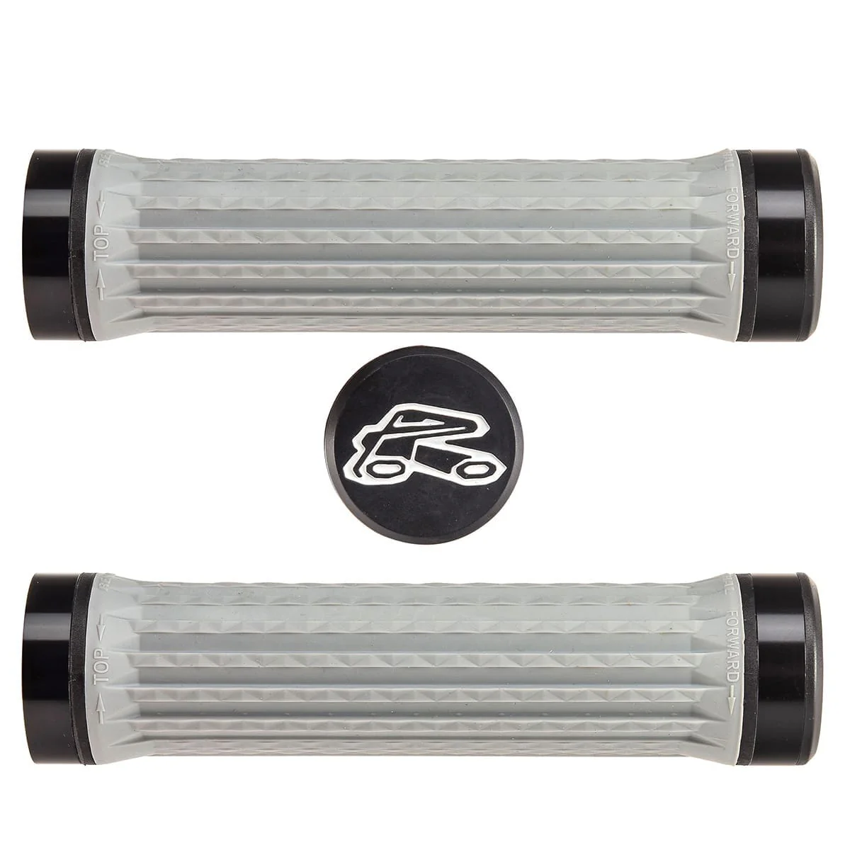 Grips RENTHAL TRACTION SOFT Lock-On 130 mm Blanc