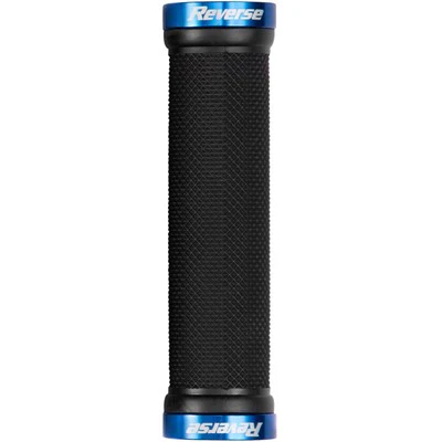 Grips REVERSE COMPONENTS CLASSIC Lock-On Noir/Bleu