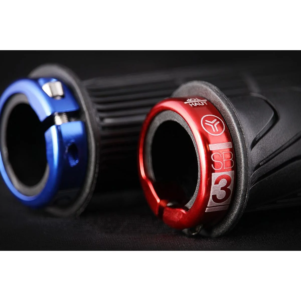 Grips SB3 HORNET Lock-On Noir/Bleu - Image 3