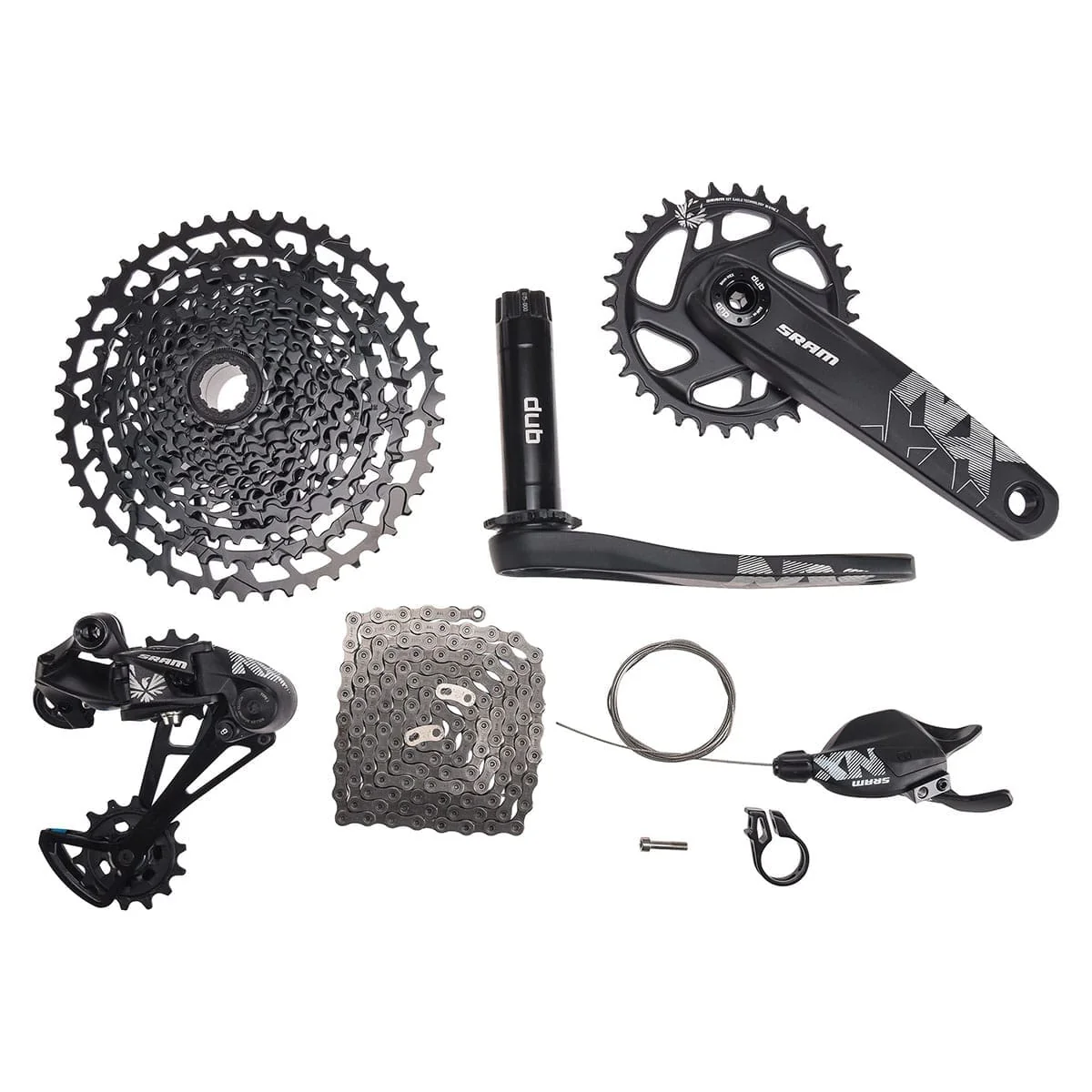 Groupe SRAM NX EAGLE 12V Mono DUB 32 Dents 11/50
