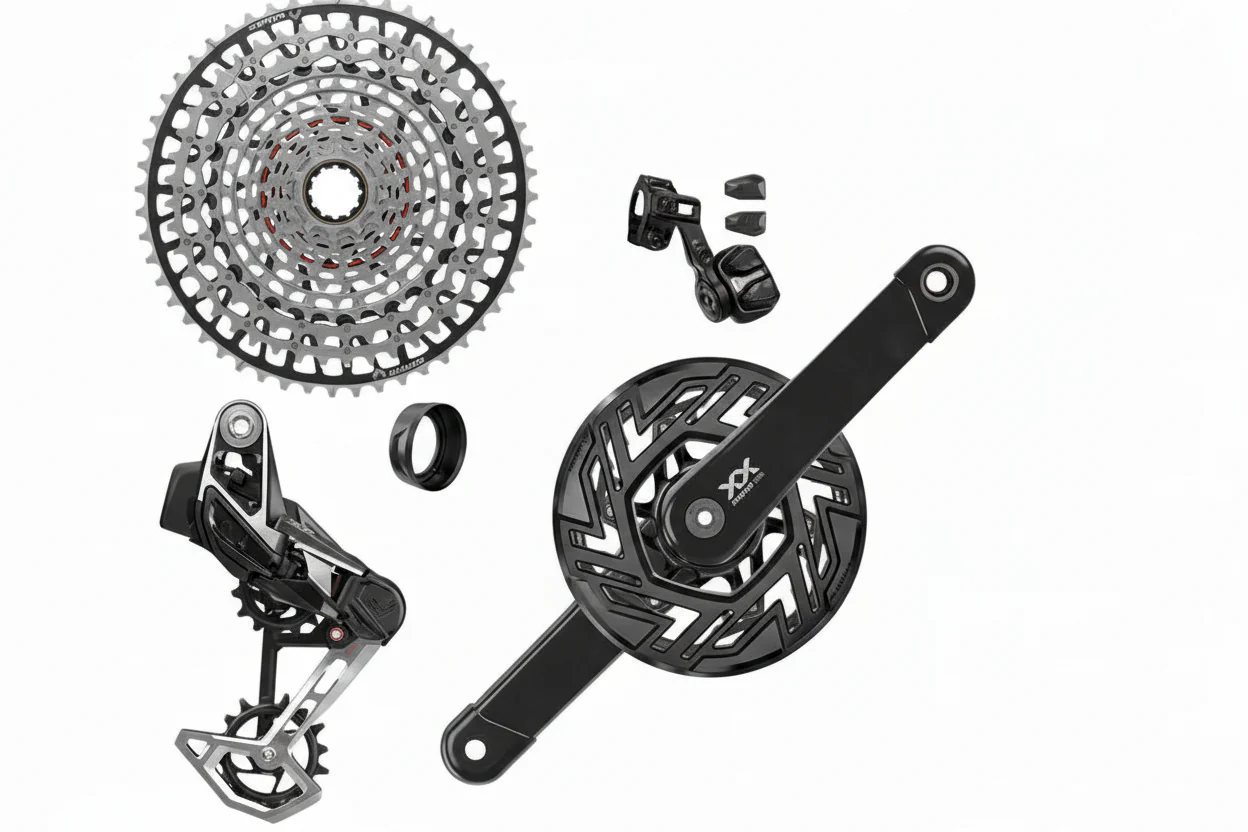 Groupe SRAM XX EAGLE E-MTB BOSCH ISIS AXS T-TYPE 36 Dents CLIP-ON 10/52