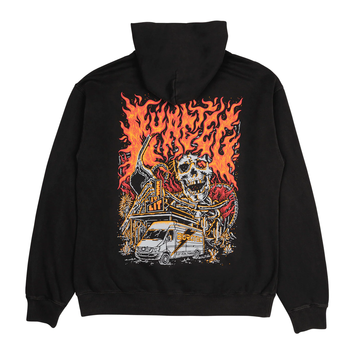Hoodies BURGTEC KEEP IT LIT - Image 3