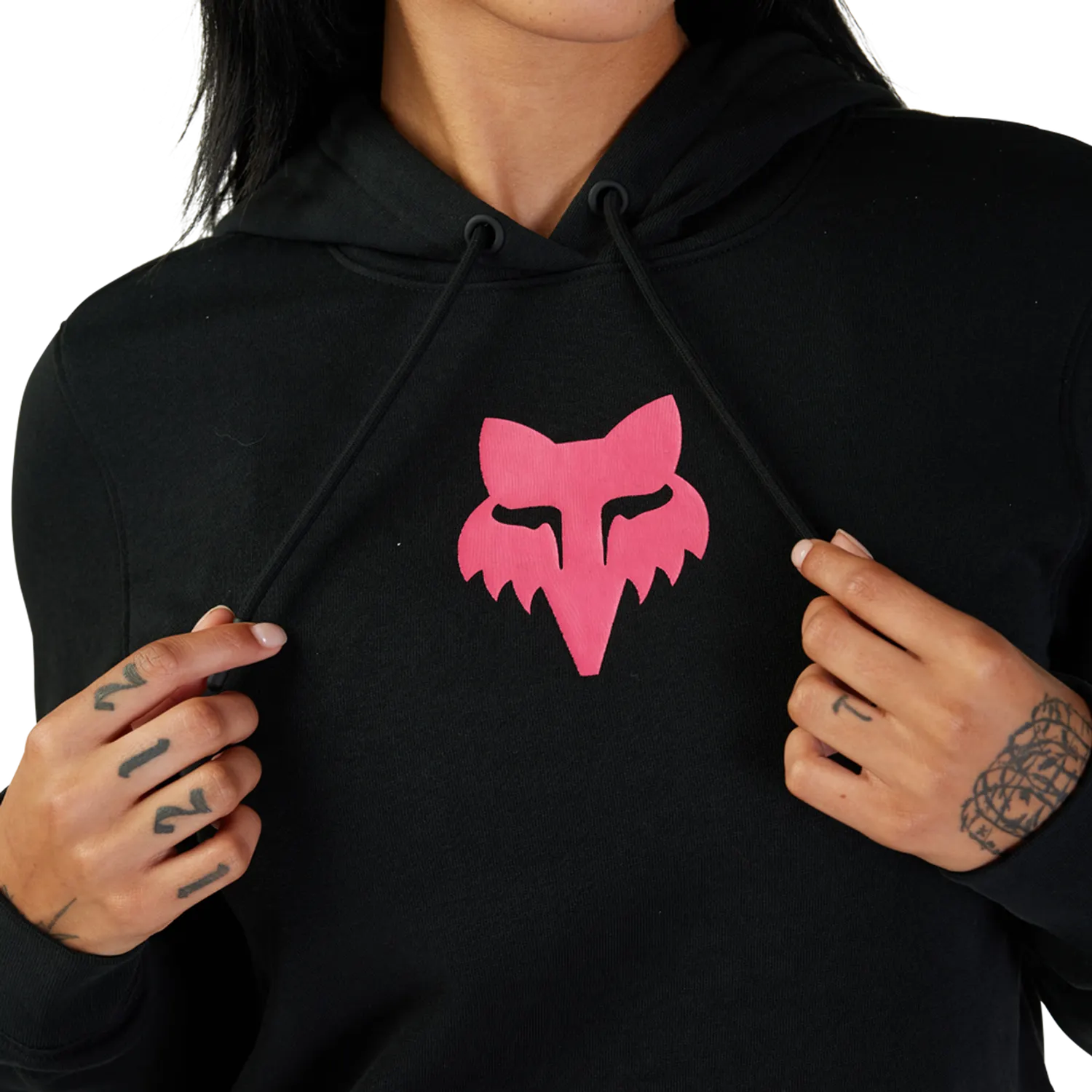 Sweat à Capuche FOX HEAD Femme Noir/rose - Image 6