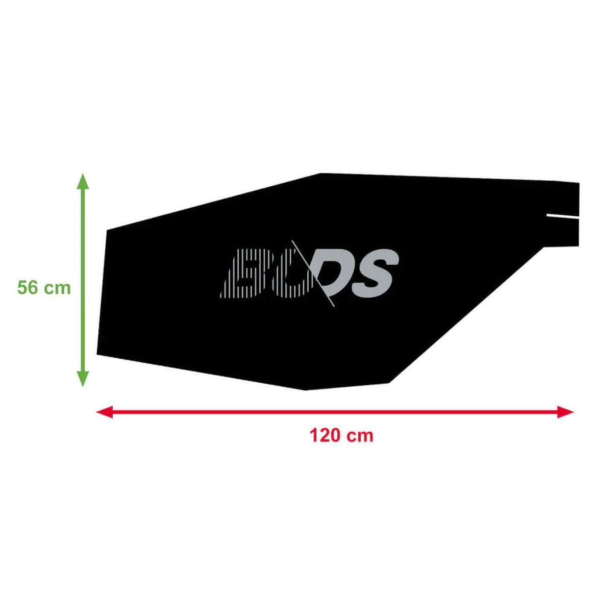Housse de Protection Intégrale BUDS FRAME PROTECT MAXI pour Cadre Vélo Route/VTT Noir - Image 5