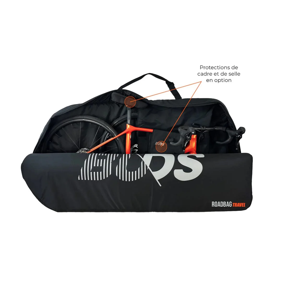 Housse de Vélo Route  BUDS ROADBAG TRAVEL (spécial Avion) Noir - Image 2