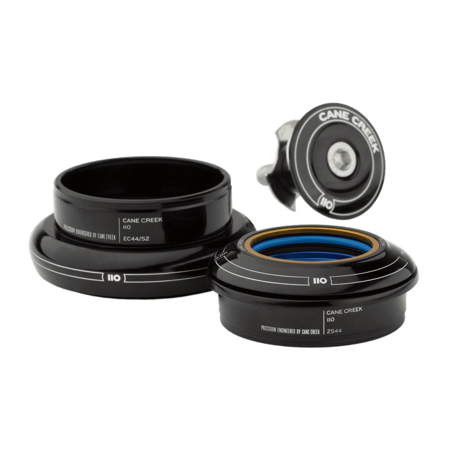 Jeu de Direction Semi-Intégré/Externe CANE CREEK 110 1"1/8 ZS44/EC44 Coupelle Basse
