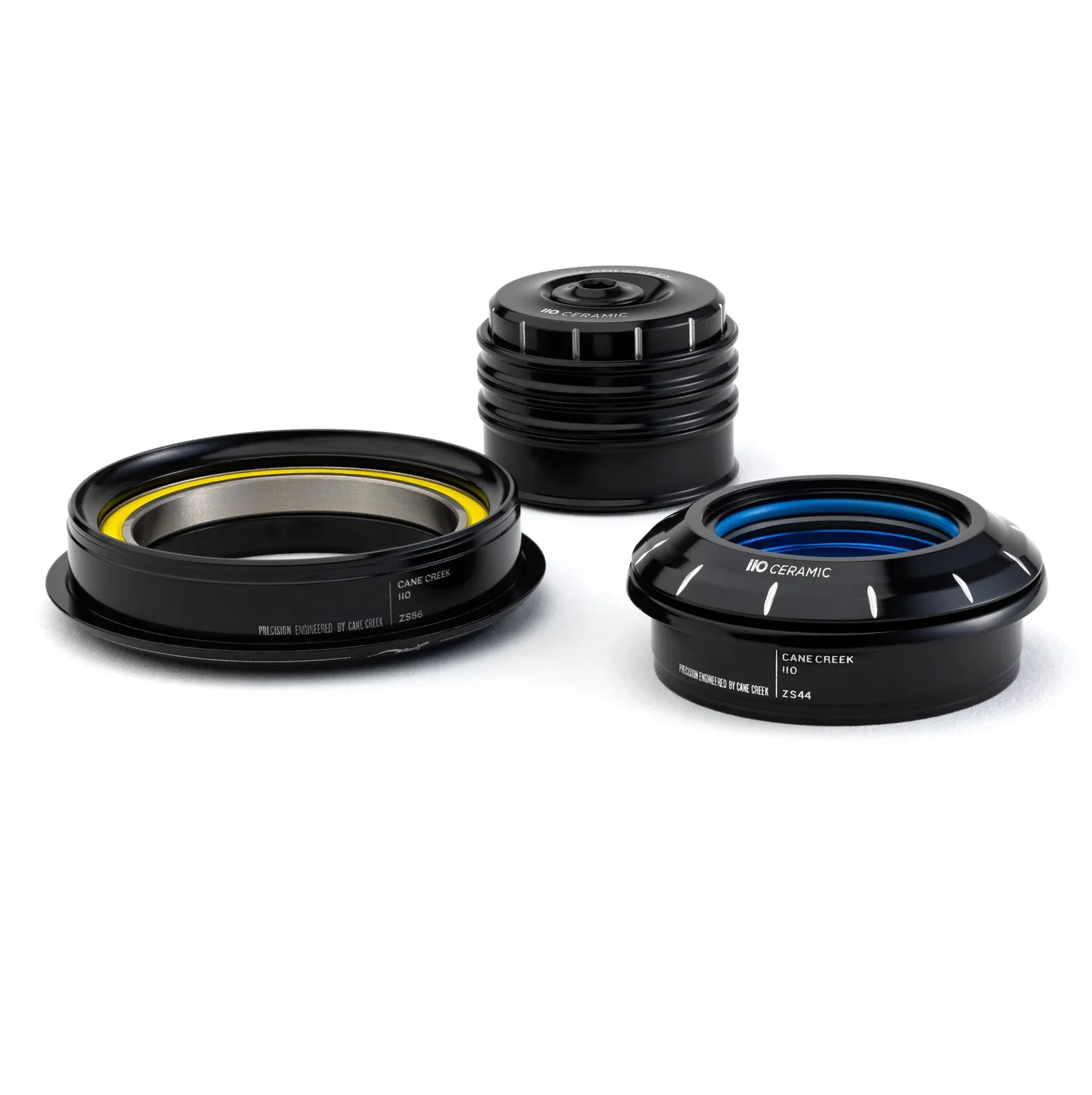 Jeu de Direction Semi-Intégré Conique Céramique CANE CREEK 110 1 1/8"-1.5" ZS44/ZS56 Céramique