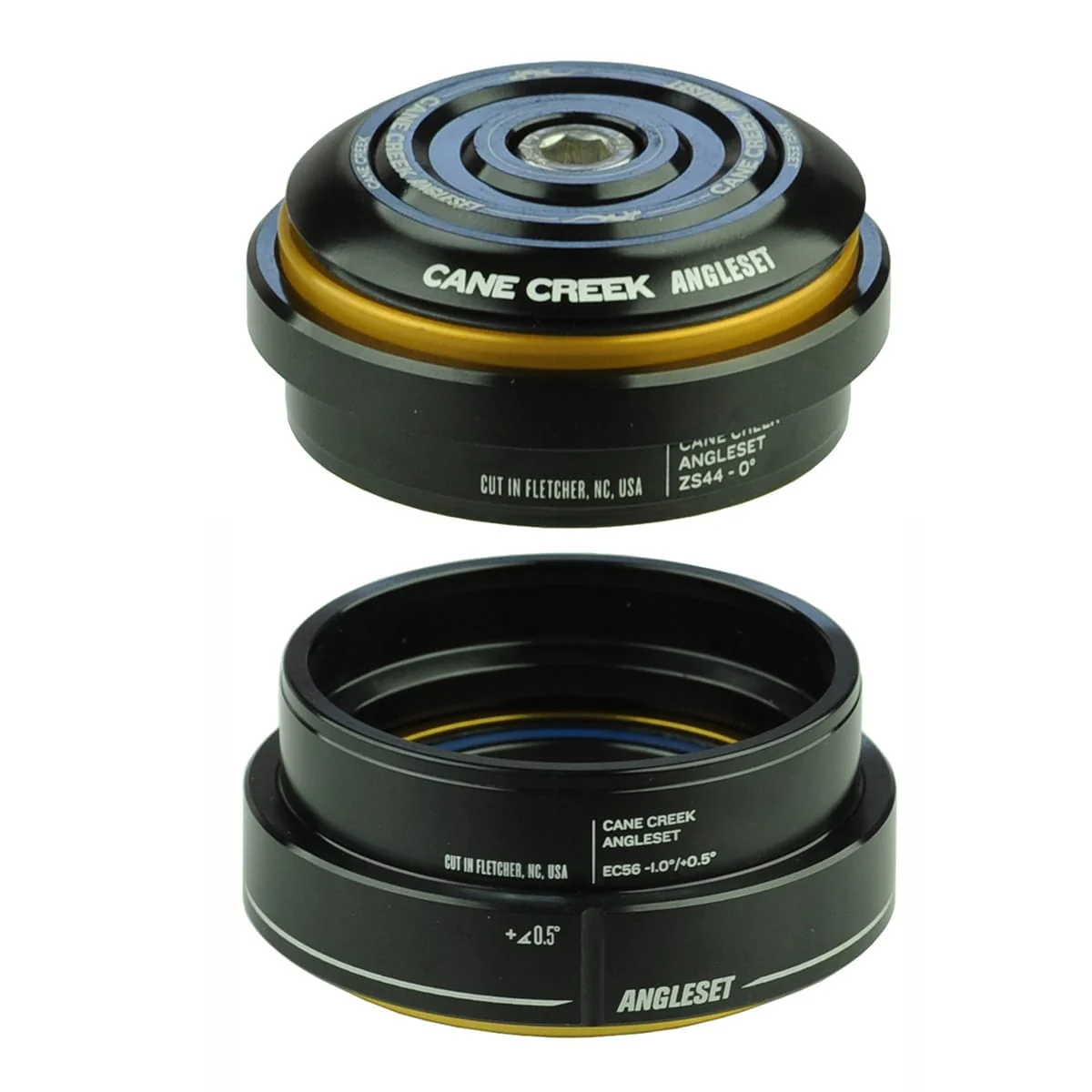 Jeu de Direction Semi-Intégré / Externe CANE CREEK ANGLESET 1° 1"1/8 - 1.5" ZS44-EC56 Noir