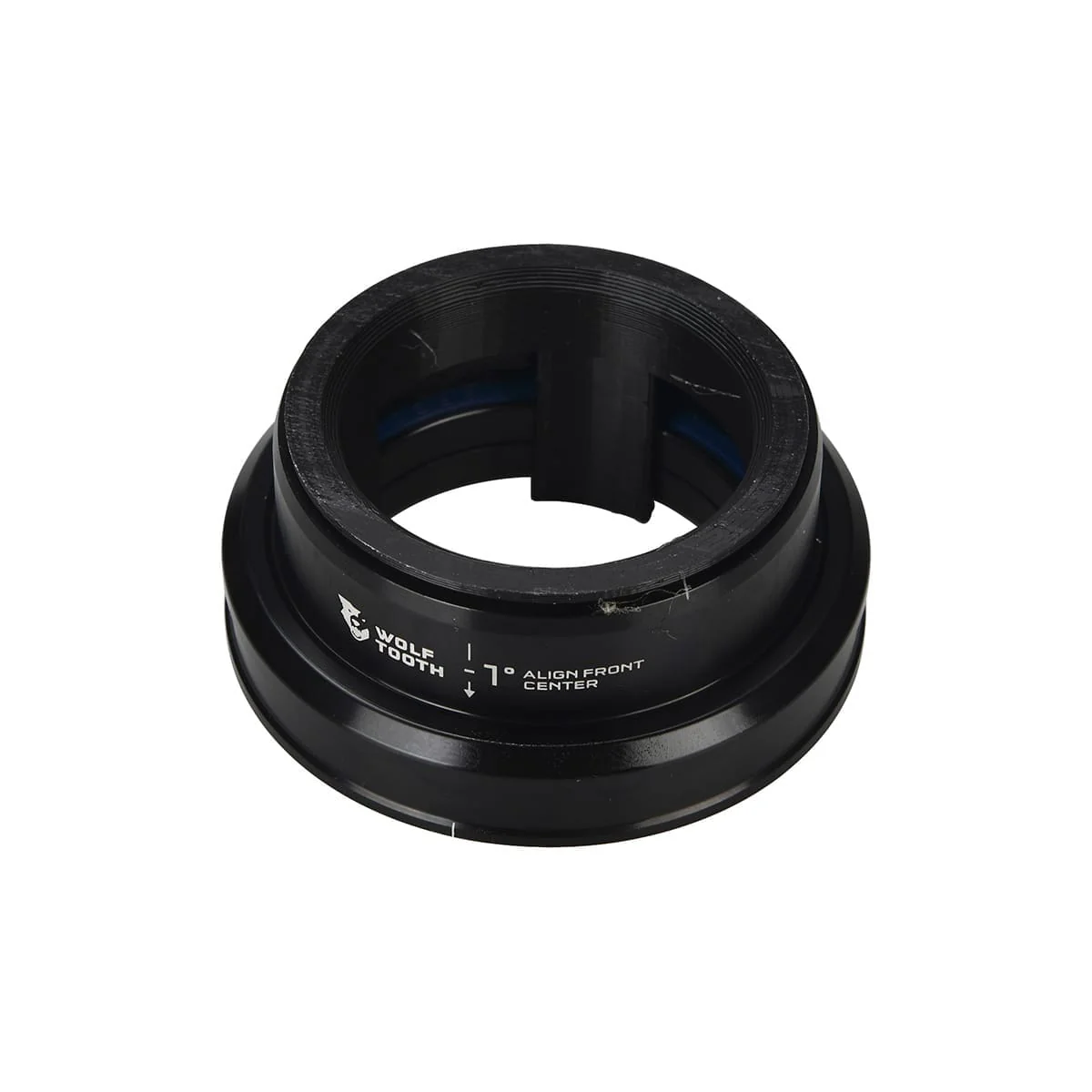 Jeu de Direction Semi-Intégré Externe WOLF TOOTH PREMIUM Angleset 1° Long ZS44/EC49 Noir - Image 2