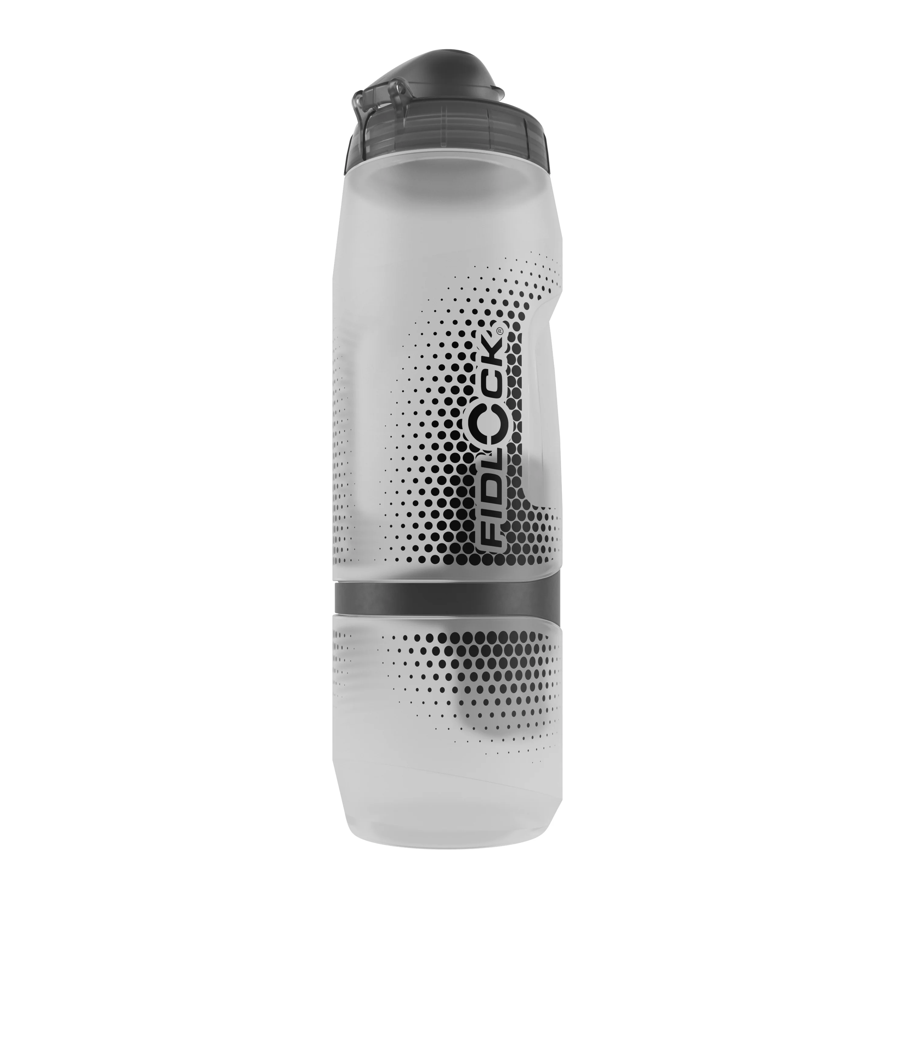 Kit Bidon et Porte-Bidon FIDLOCK TWIST BIKE BASE 800 ml Transparent - Image 3