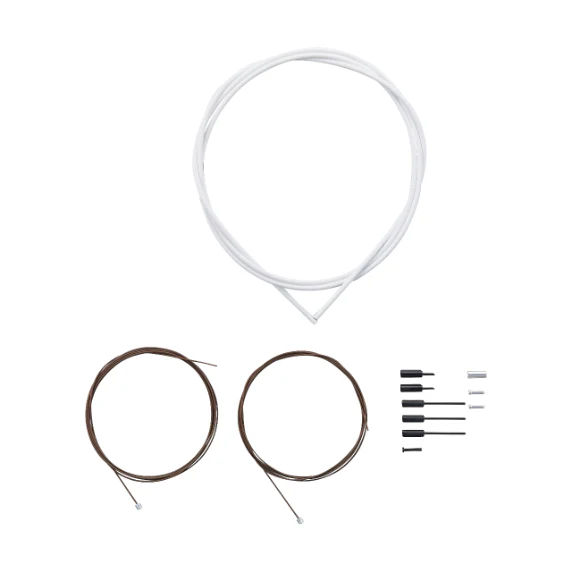 Kit de Câbles et Gaines de Dérailleur SHIMANO DURA-ACE 9000 Polymère Blanc - Image 2