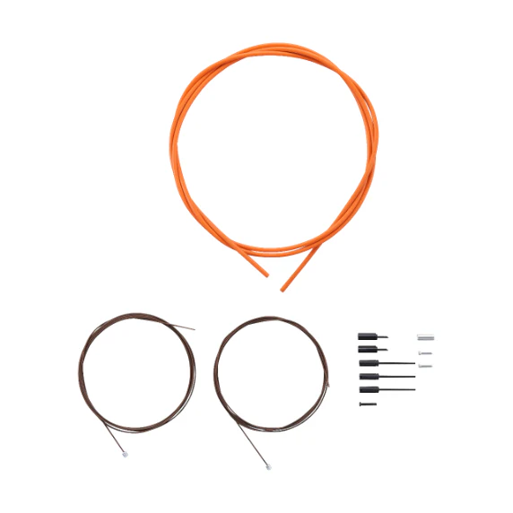 Kit de Câbles et Gaines de Dérailleur SHIMANO DURA-ACE 9000 Polymère Orange - Image 2