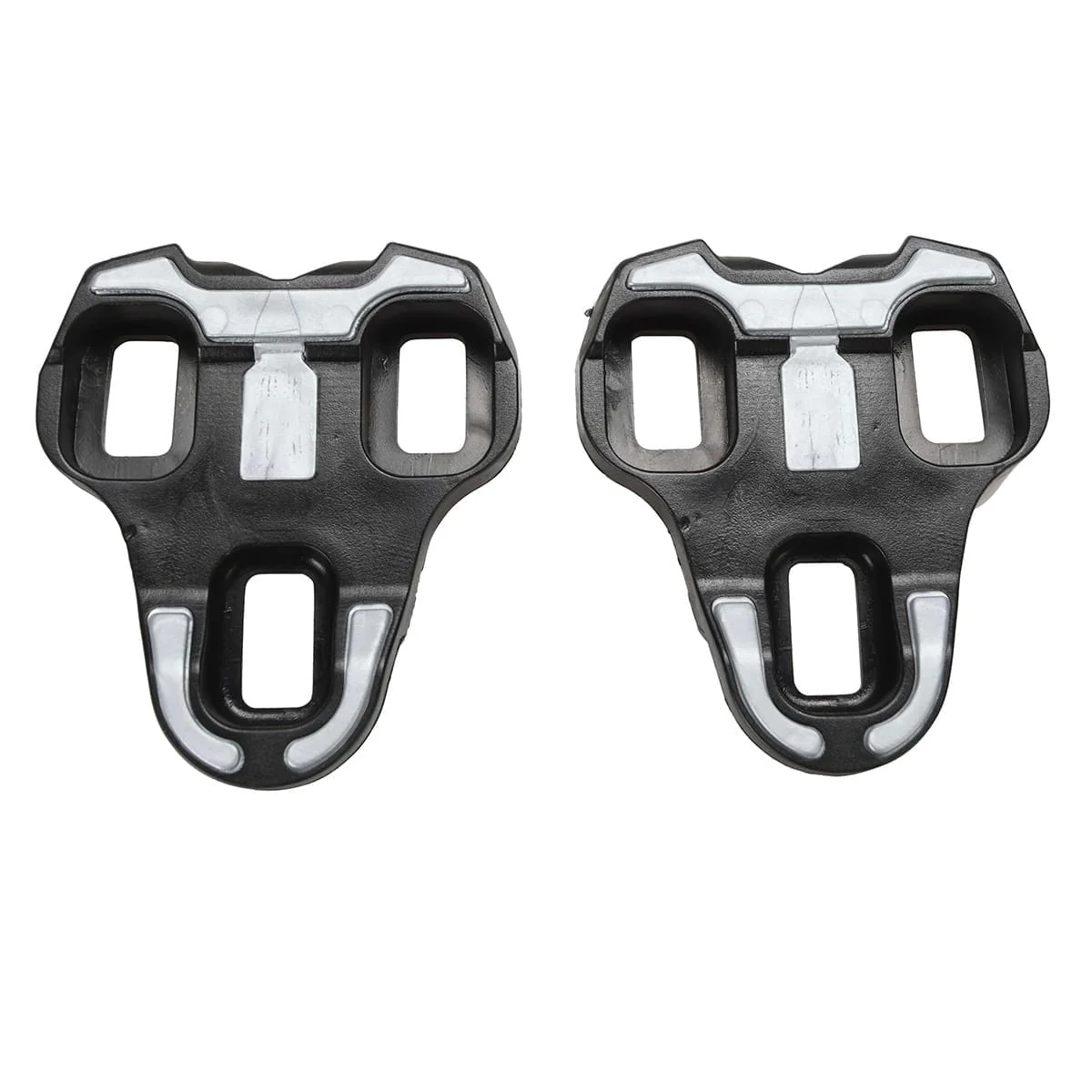Kit de Cales VELOX ANTIDERAPANT pour PEDALES LOOK KEO Noir 0° - Image 2