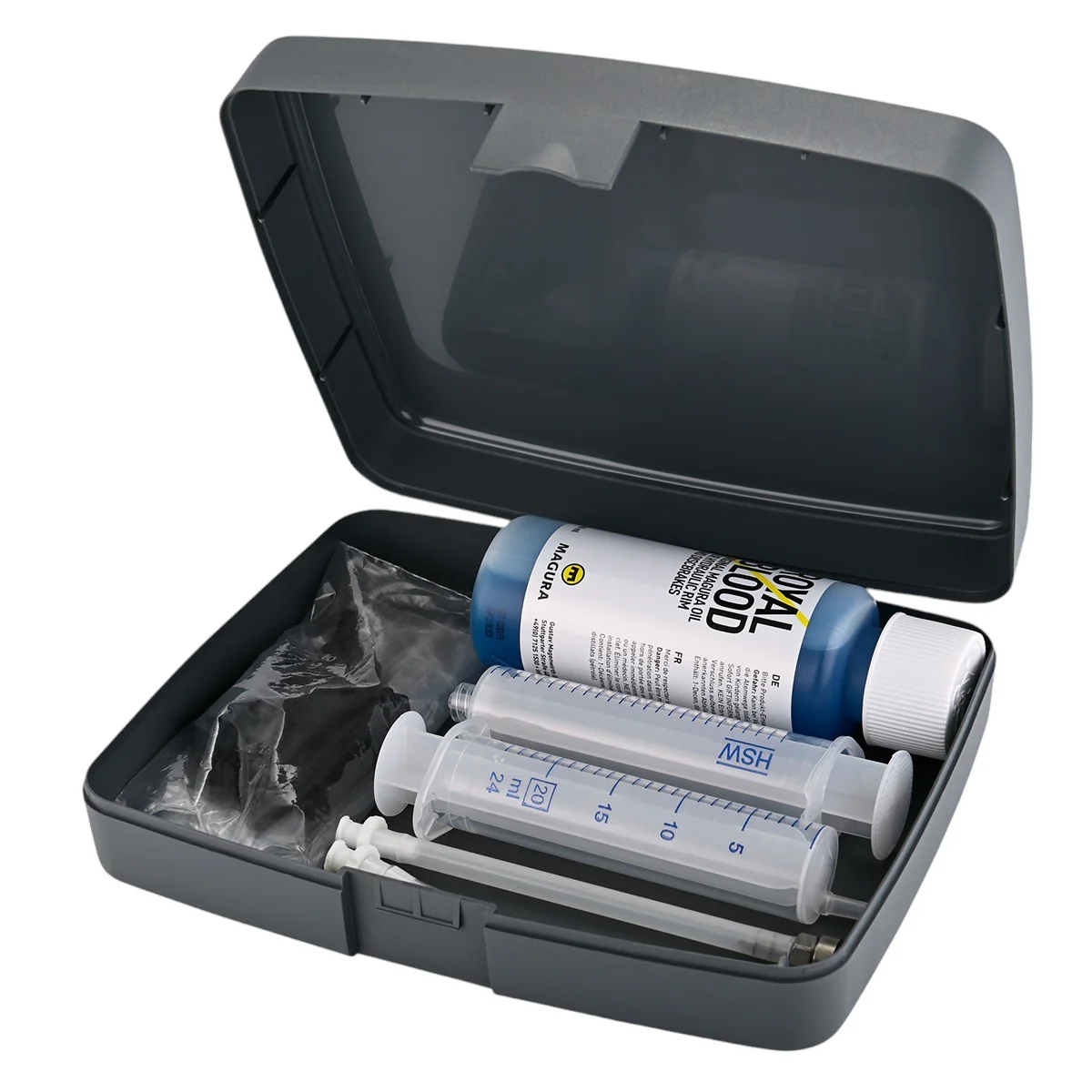 Kit de Purge MAGURA CORE (avec huile Minérale) pour freins hydrauliques. - Image 2