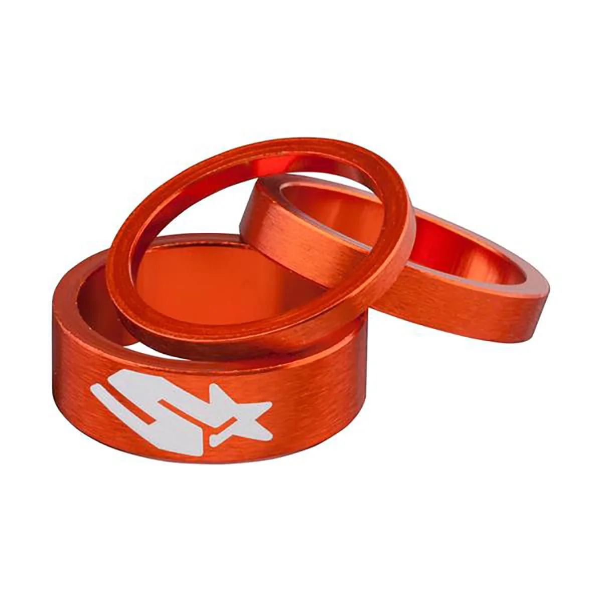 Kit Entretoises de Direction SPANK TWEET TWEET 1"1/8 Orange