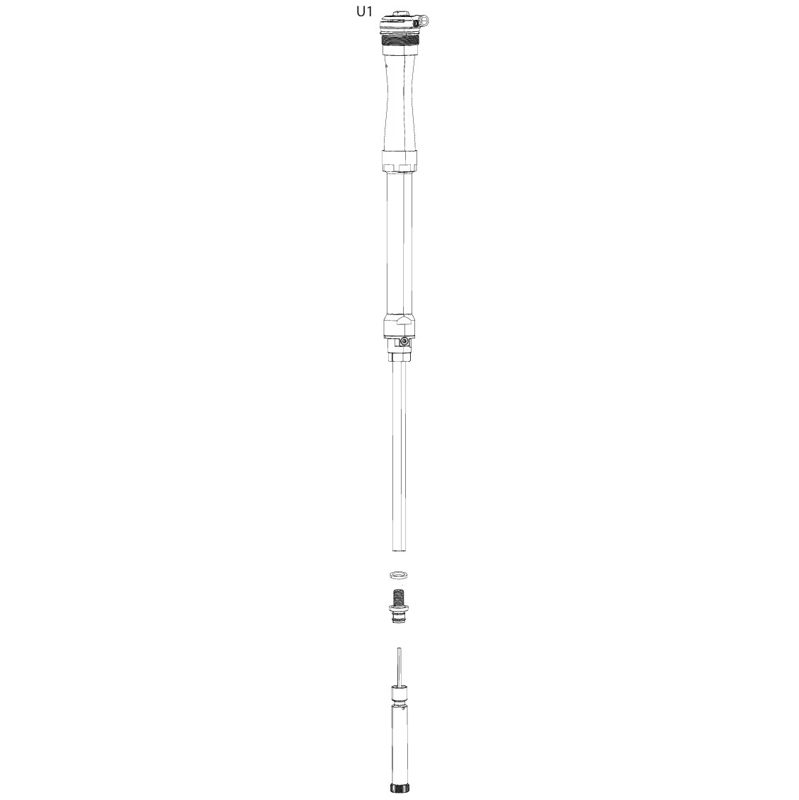 Kit Upgrade Cartouche ROCKSHOX RACE DAY2 3P 32mm pour Fourche SID / SID SL 100-110mm B1+ / REBA 100mm A7 - Image 2