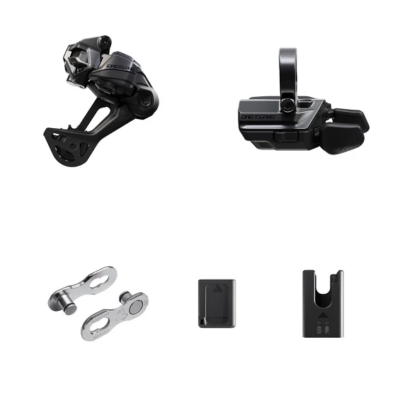 Kit Upgrade SHIMANO DEORE Di2 Wireless M6250-SGS Chape Longue Montage Collier
