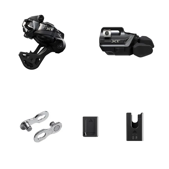 Kit Upgrade SHIMANO XT Di2 M8250 Wireless GS Chape Moyenne montage Levier