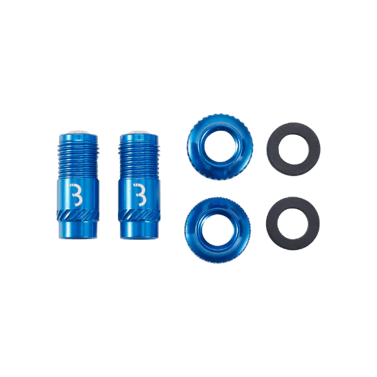 Embouts de Valves BBB CORE CAP Bleu (x2) - Image 2