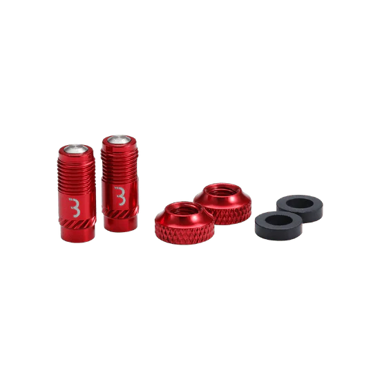 Embouts de Valves BBB CORE CAP Rouge (x2)