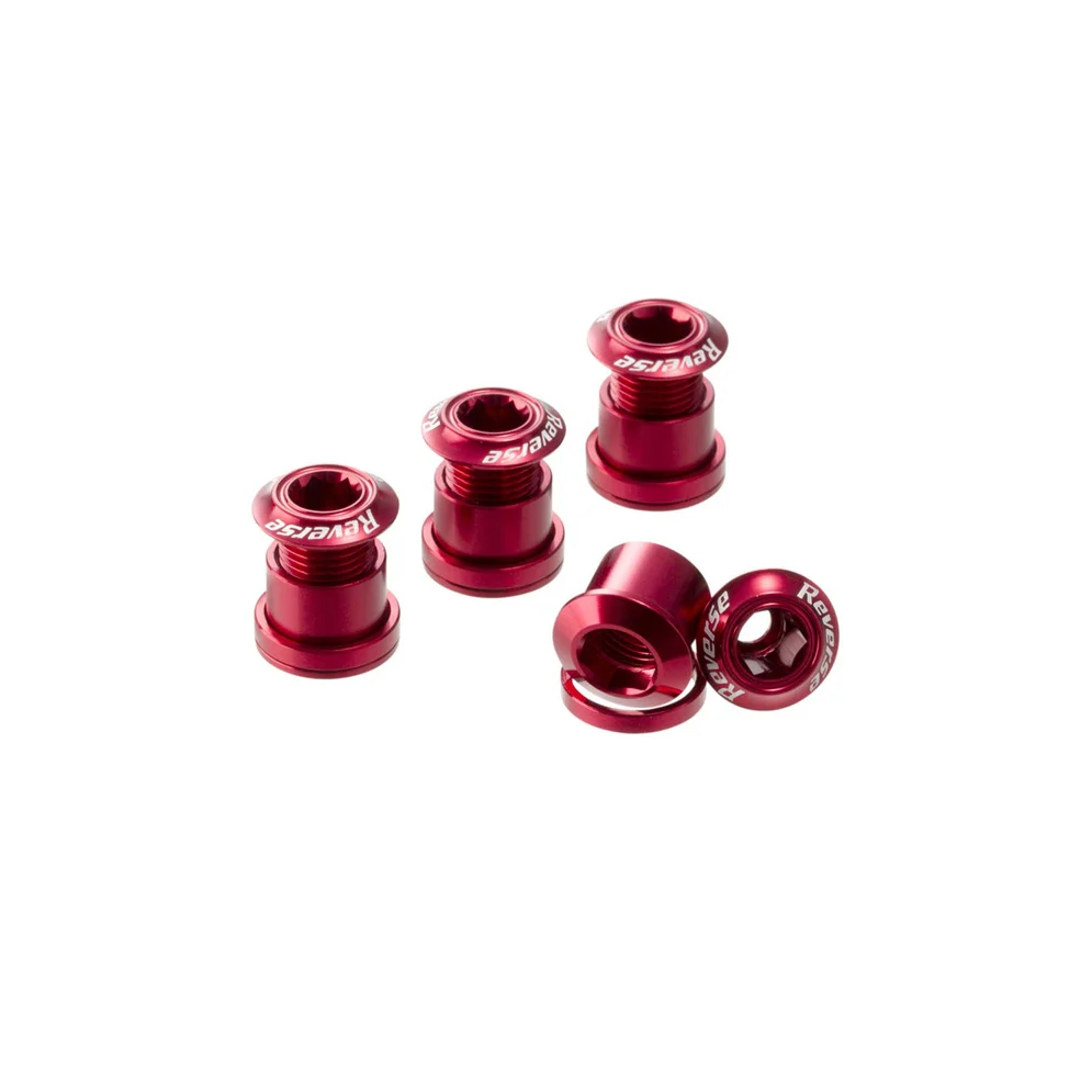 Kit 4 Vis Cheminée REVERSE COMPONENTS Rouge