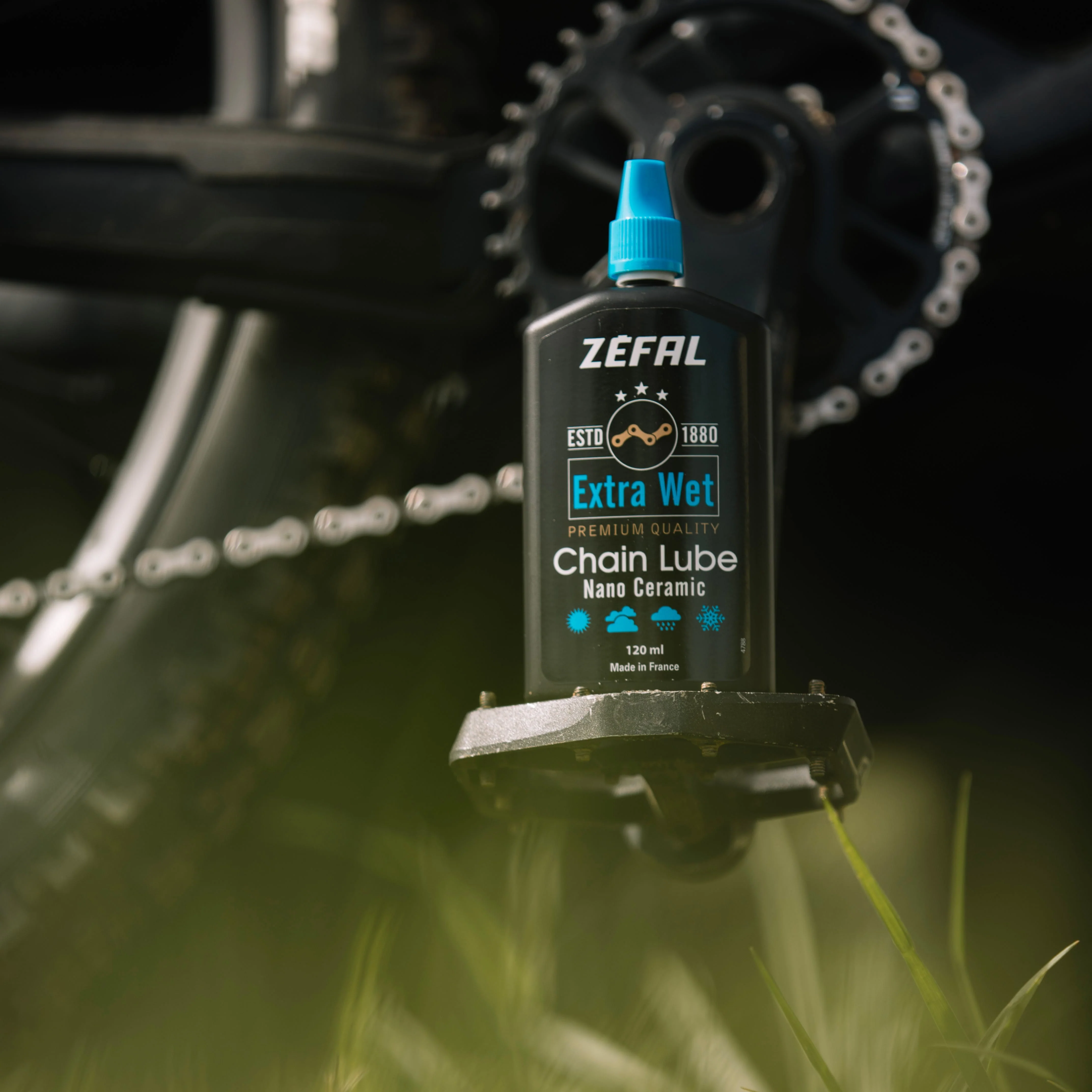Lubrifiant Céramique pour Chaîne ZEFAL EXTRA WET LUBE - Toutes Conditions (120 ml) - Image 3