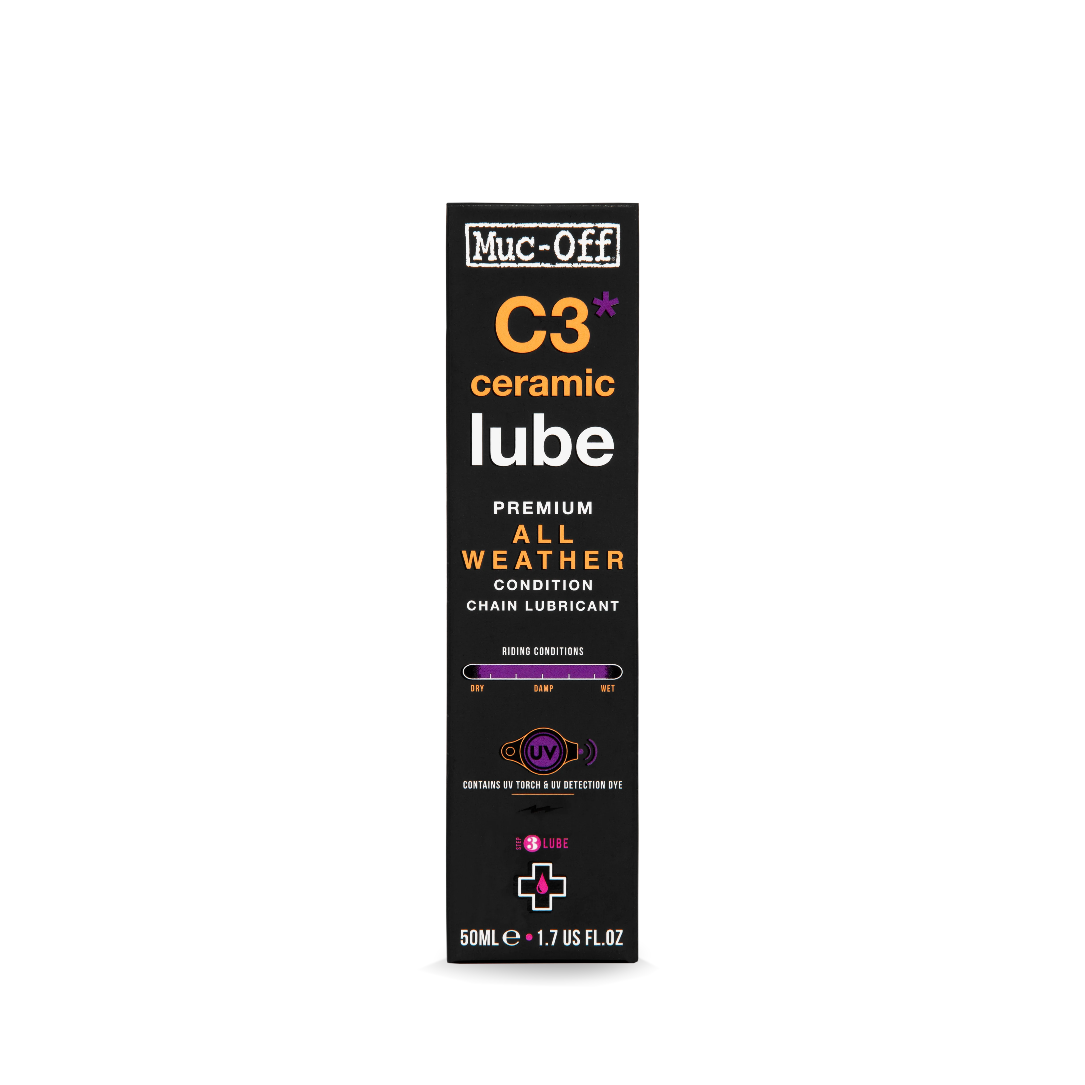 Lubrifiant Céramique Toutes Conditions MUC-OFF C3 ALL WEATHER CERAMIC (50 ml) - Image 2