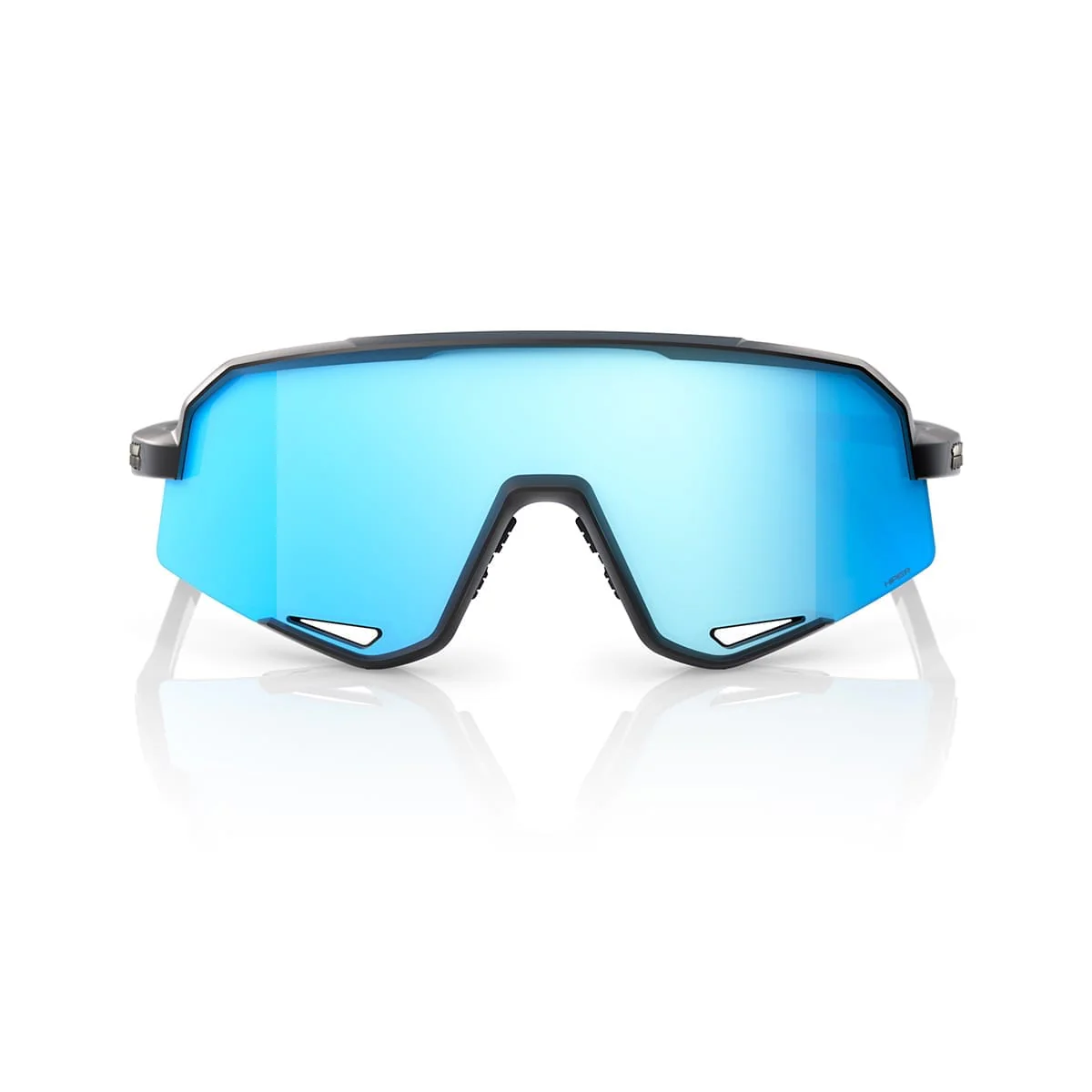 Lunettes 100%  SLENDALE Noir Matt Hipper Mirror Bleu - Image 2