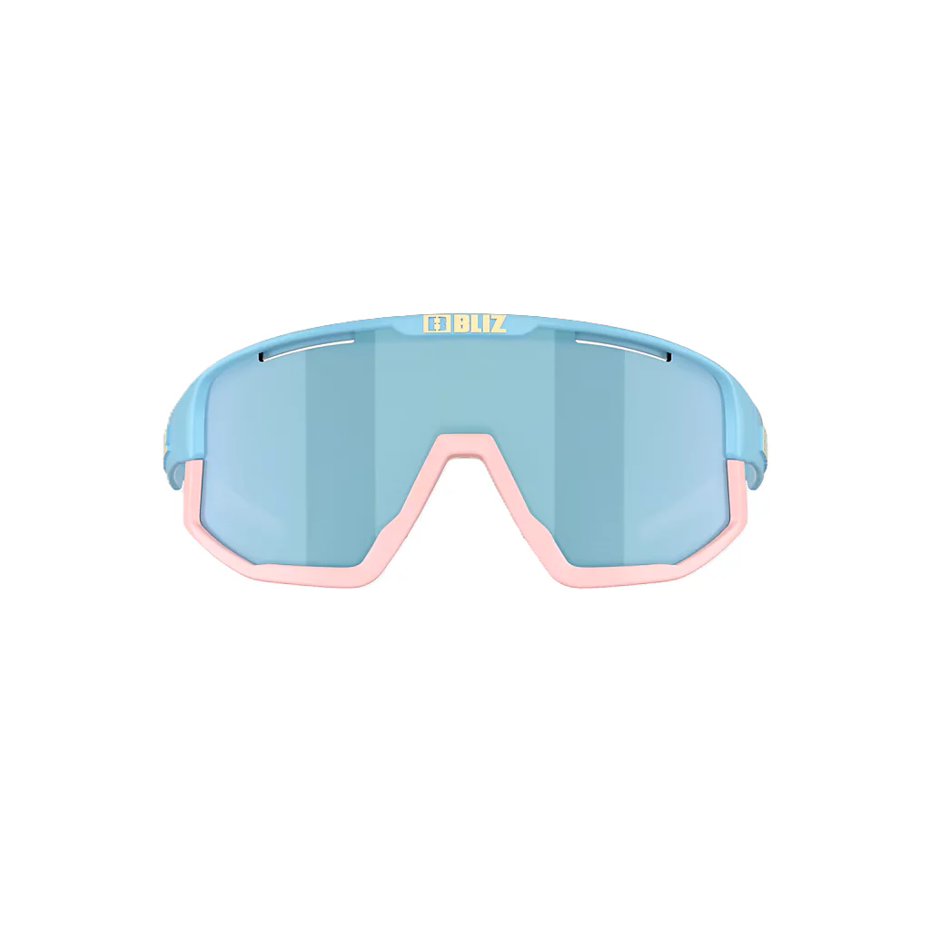 Lunettes BLIZ FUSION SMALL Pastel Bleu Matt Écran Bleu glacier fumé - Image 2