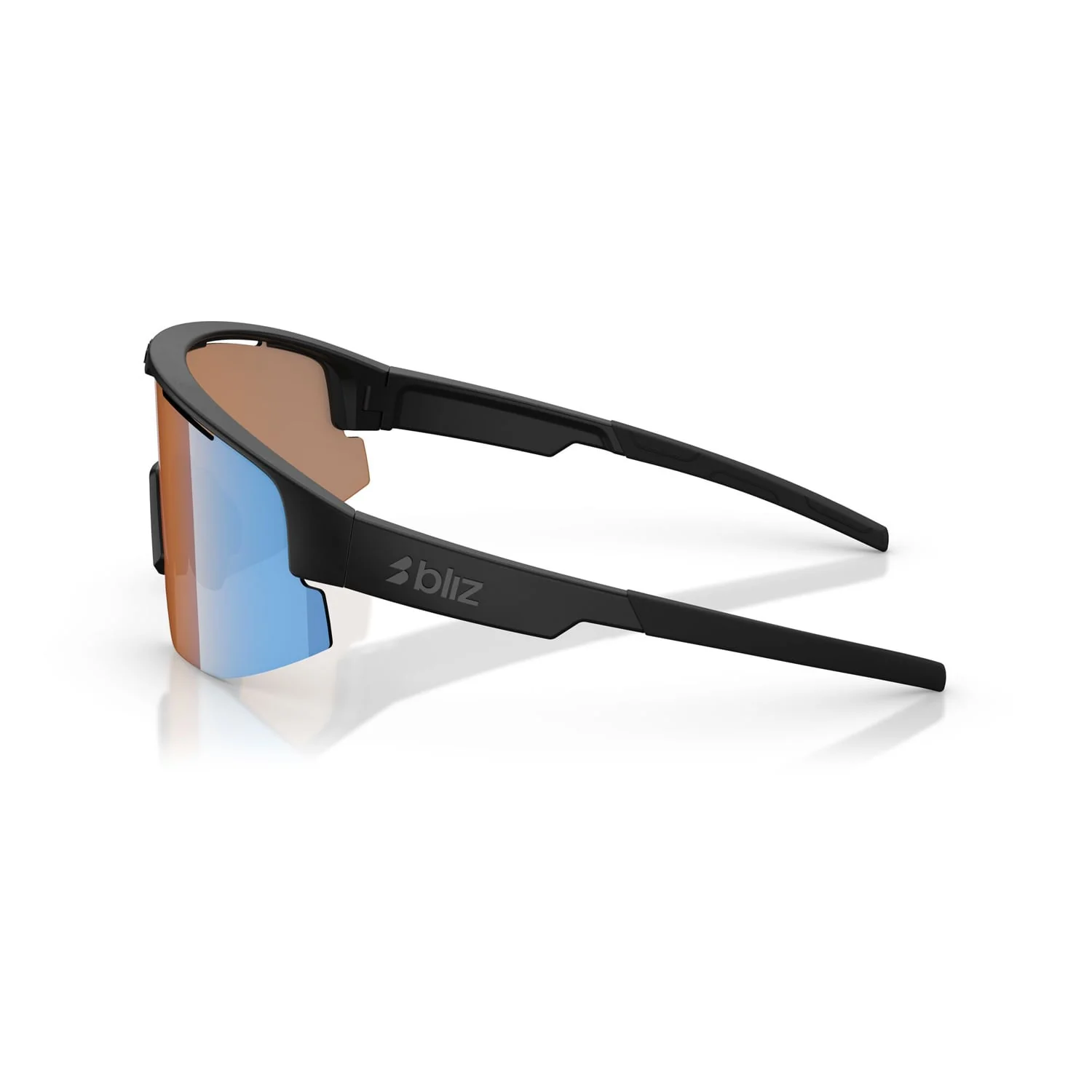 Lunettes BLIZ MATRIX SMALL Noir Matt Ecran Orange - Image 7