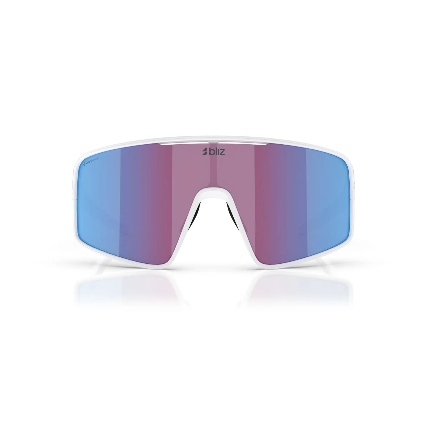Lunettes BLIZ P001 S Blanc Ecran Rose Violet Bleu Iridium - Image 2