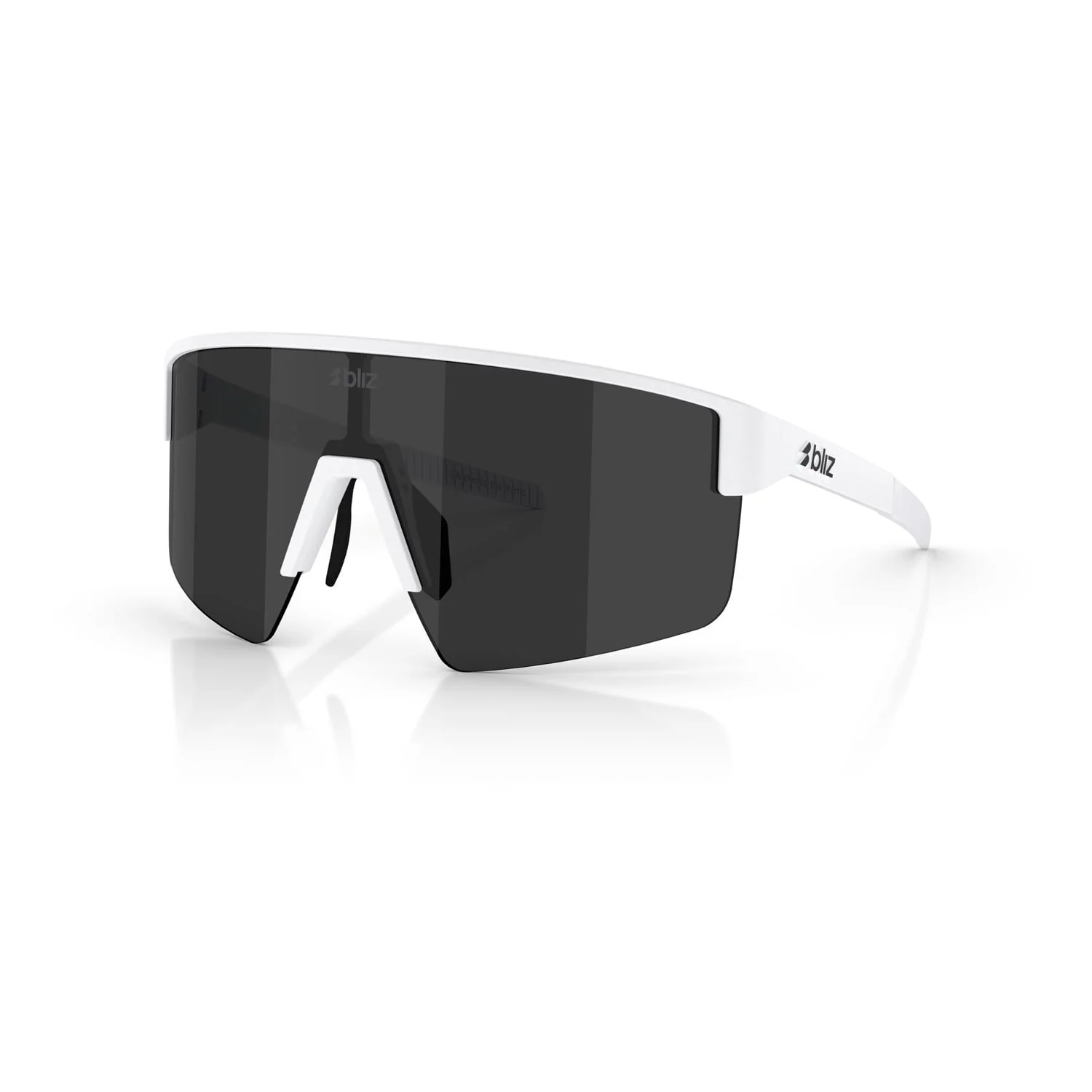 Lunettes BLIZ P004 SMALL Blanc Matt Verre Smoke - Image 8
