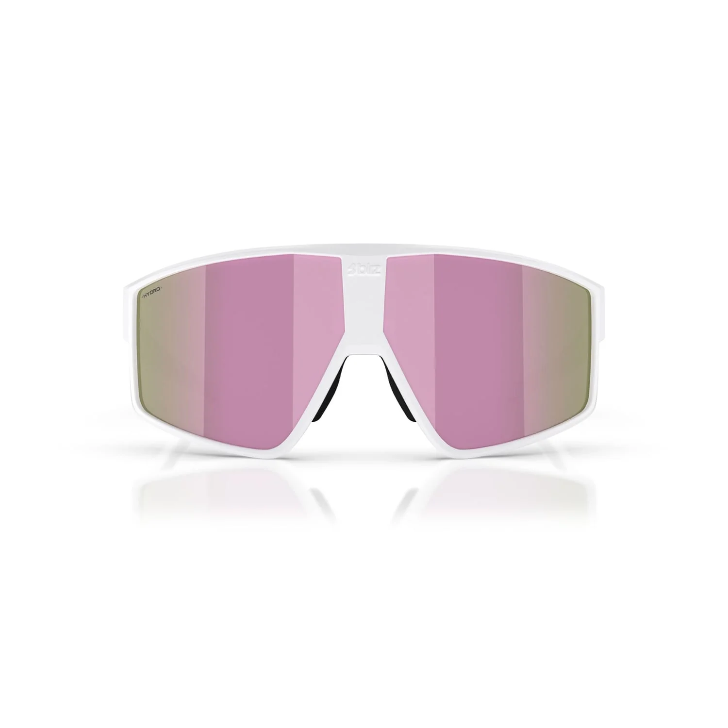 Lunettes BLIZ P002 S Blanc Matt Ecran Marron Rose - Image 2